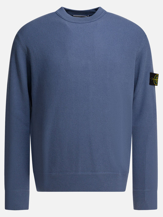 Crewneck sweaters Logo  Blue - Stone Island Men | PLP | VIETTI Online Store 
