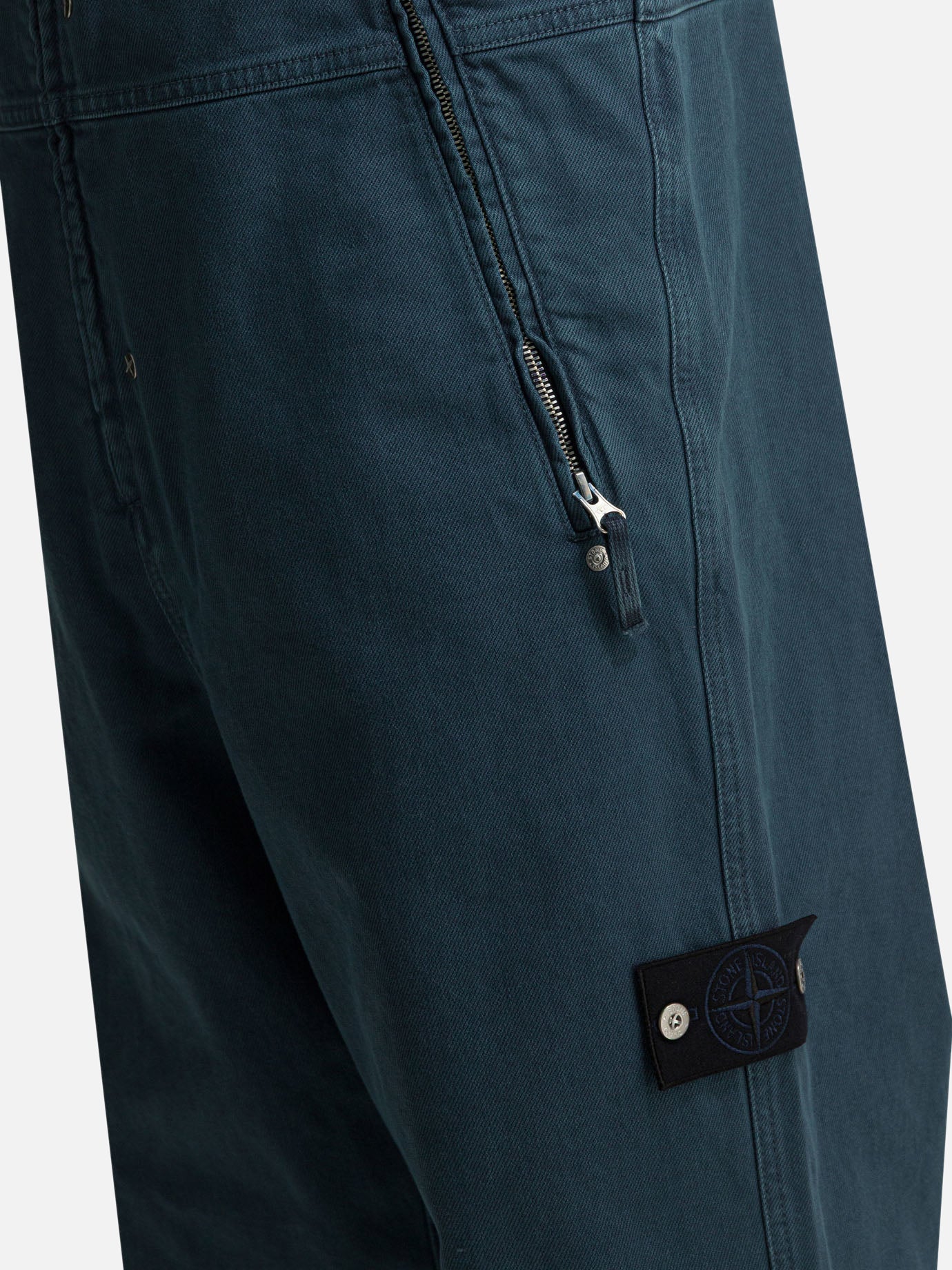 Straight-leg jeans 100% cotton  Blue - Stone Island Men | PDP | VIETTI Online Store | Zoom-Modal_4
