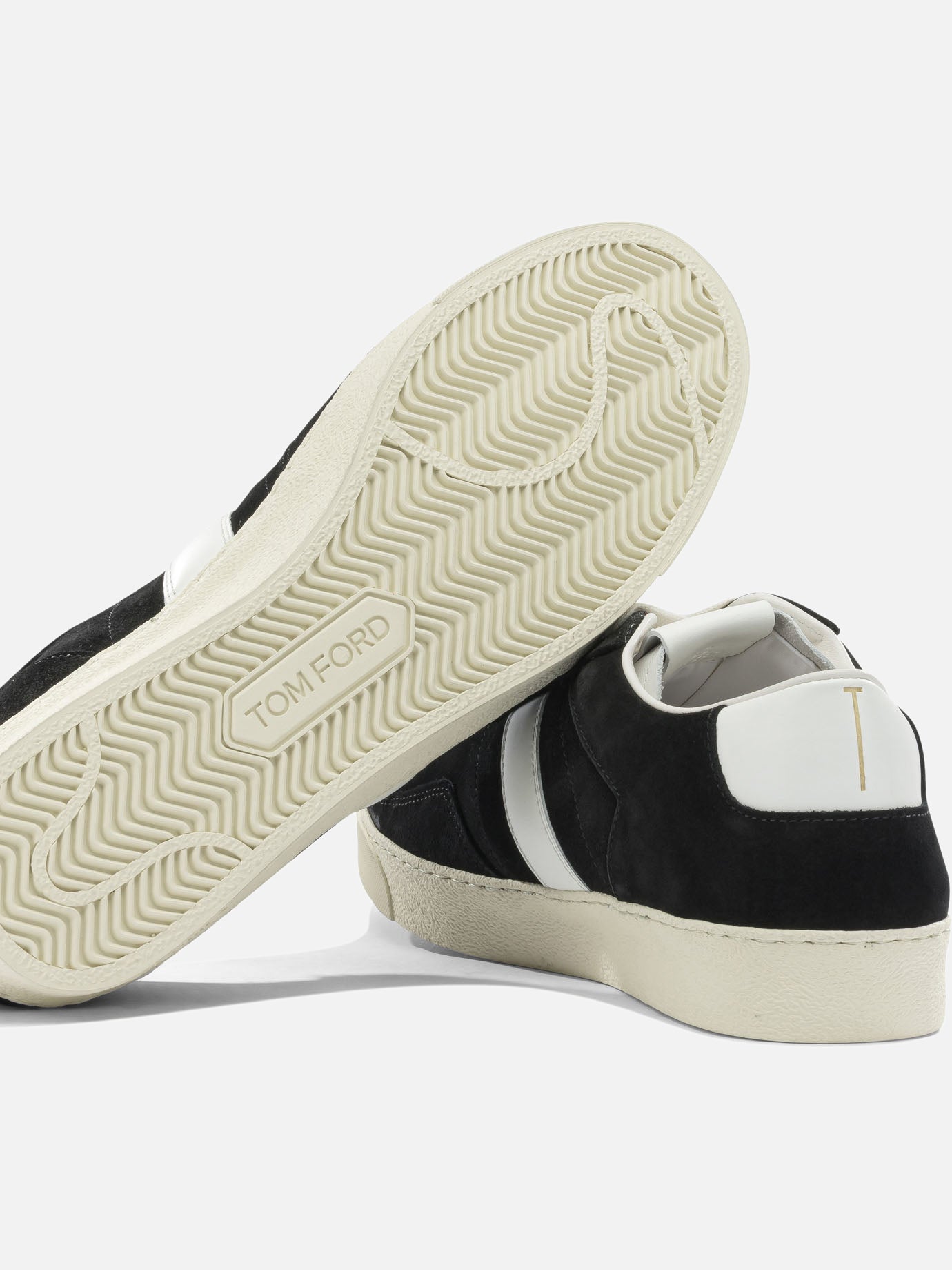 Low top sneakers 100% suede - 100% rubber  Black - Tom Ford Men | PDP | VIETTI Online Store | Zoom-Modal_5
