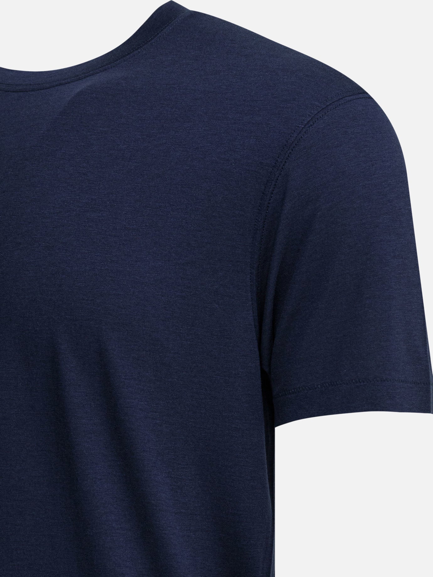 Crewneck t-shirts Solid colour  Blue - Tom Ford Men | PDP | VIETTI Online Store | Zoom-Modal_3
