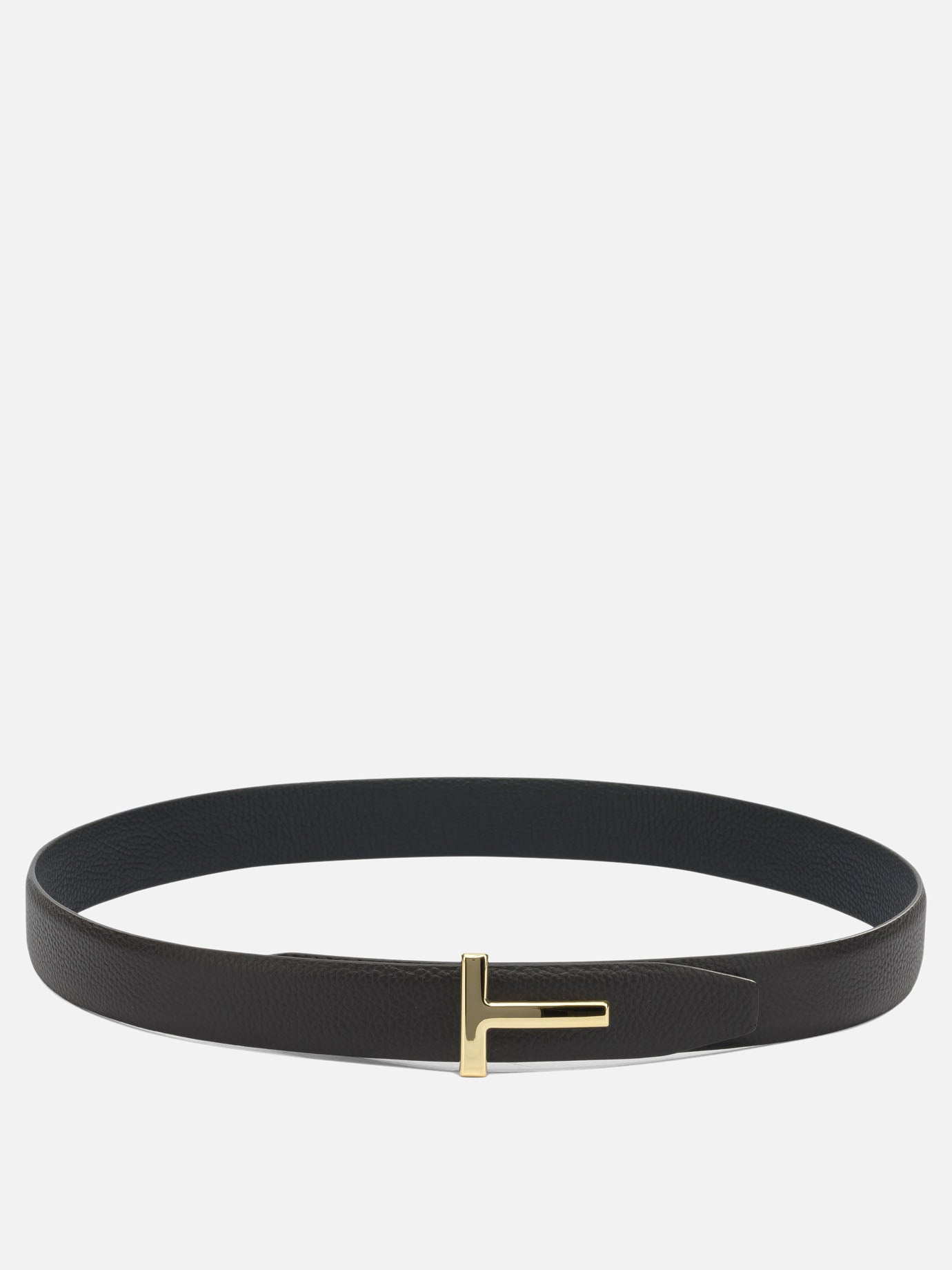 Leather belts 100% calf leather - 100% calf leather  Brown - Tom Ford Men | PDP | VIETTI Online Store | Zoom-Modal
