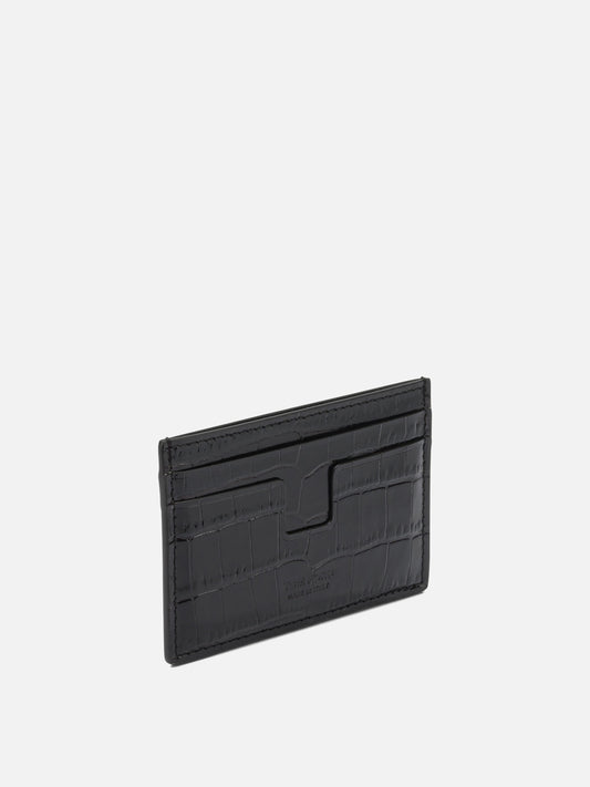 Card holders 100% calf leather - 100 sheep leather  Brown - Tom Ford Men | PDP | VIETTI Online Store | 2
