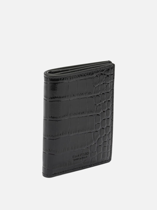 Card holders 100% calf leather - 100 sheep leather  Brown - Tom Ford Men | PDP | VIETTI Online Store | 2
