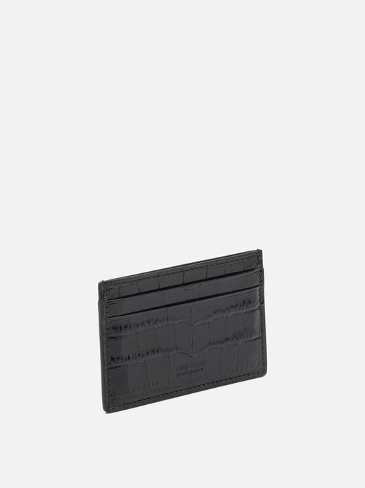Portacarte 100% calf leather  Nero - Tom Ford Uomo | PLP | VIETTI Online Store | 2
