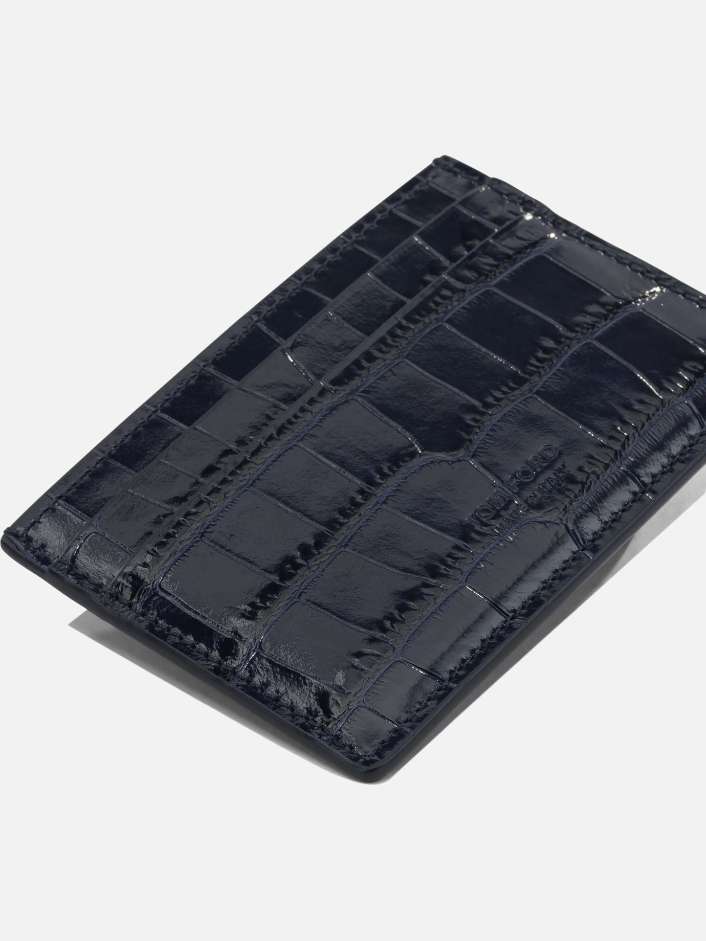 Portacarte 100% calf leather  Blu - Tom Ford Uomo | PDP | VIETTI Online Store | thumbnail_4