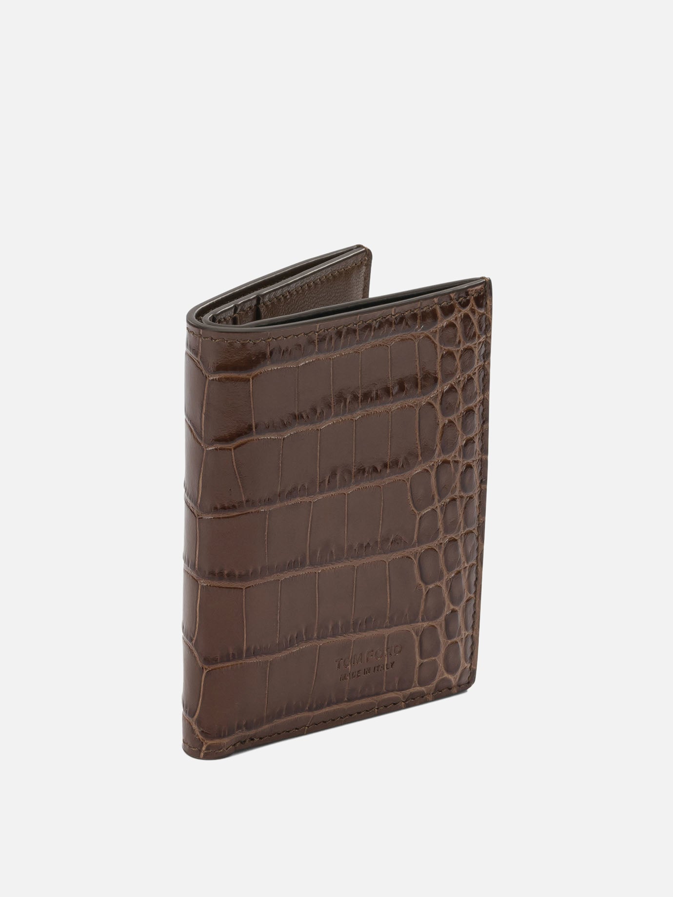 Card holders 100% calf leather  Brown - Tom Ford Men | PDP | VIETTI Online Store | thumbnail_2