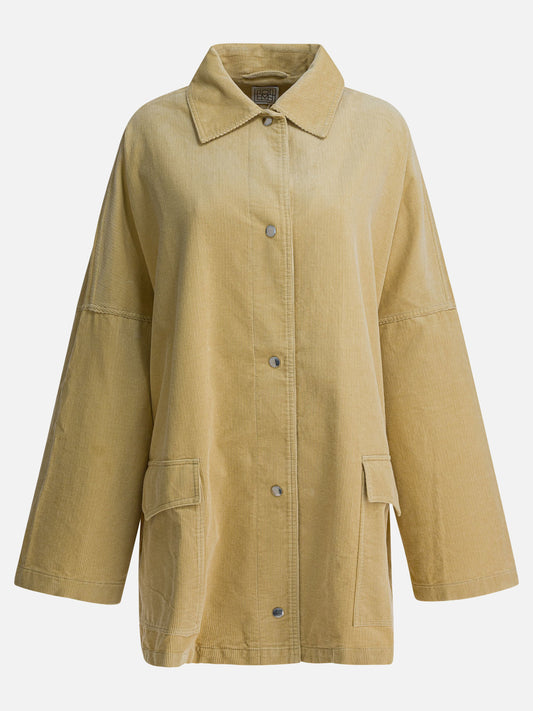 Overshirt jackets Solid colour  Beige - Toteme Women | PDP | VIETTI Online Store 
