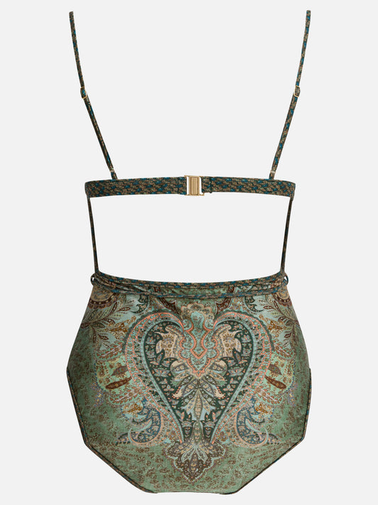 Swimsuits Paisley  Green - Zimmermann Women | PLP | VIETTI Online Store | 2
