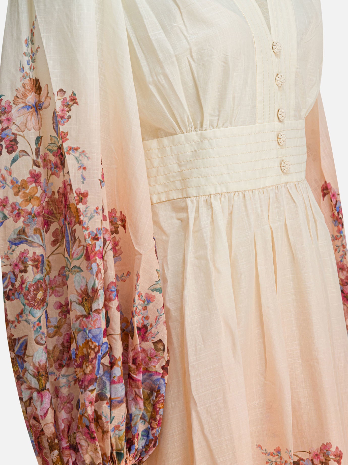 Long dresses Floral  Pink - Zimmermann Women | PDP | VIETTI Online Store | thumbnail_4