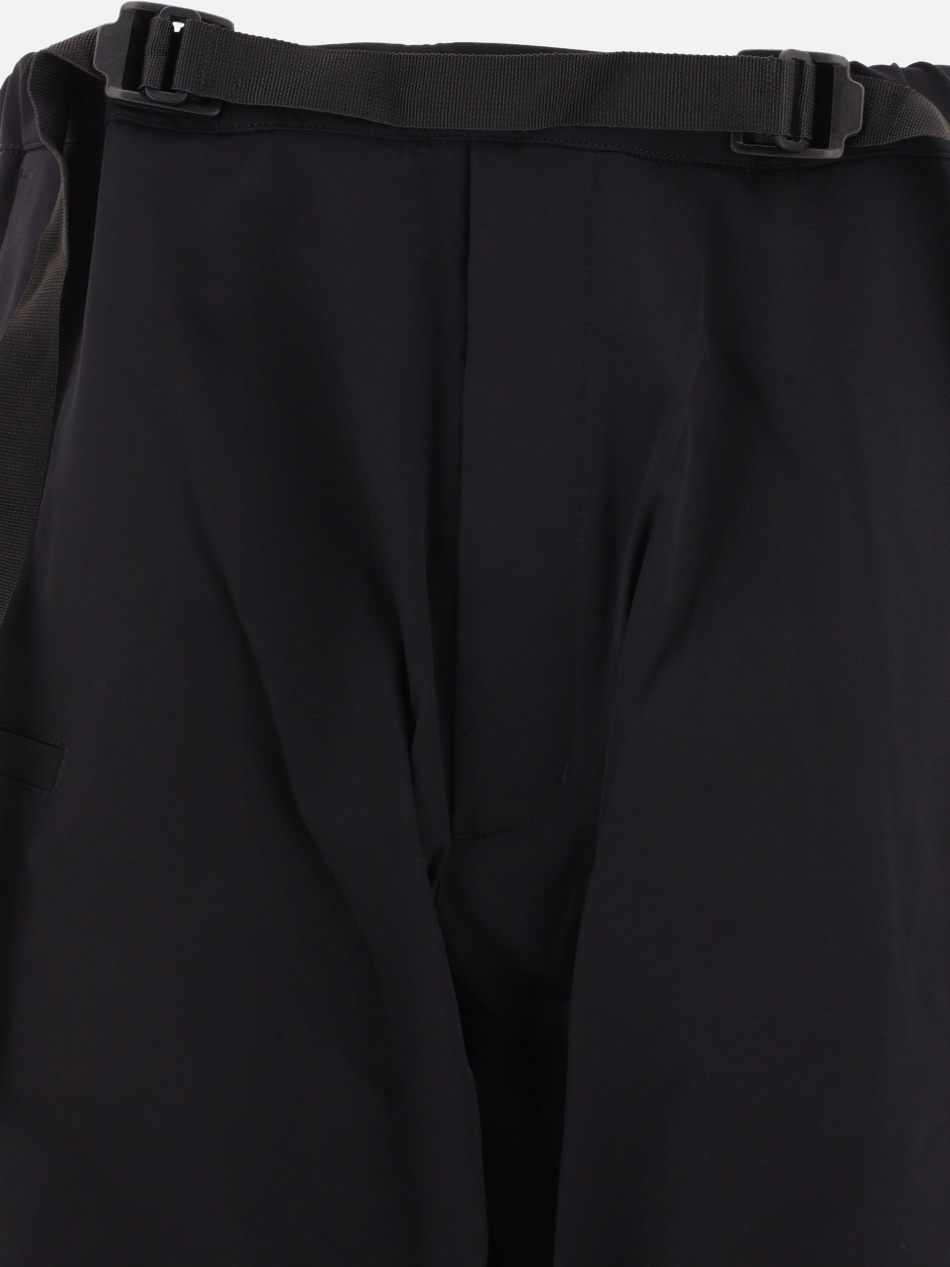 Technical trousers 91% polyamide 9% elastane  Black - Acronym Men | PDP | VIETTI Online Store | thumbnail_3