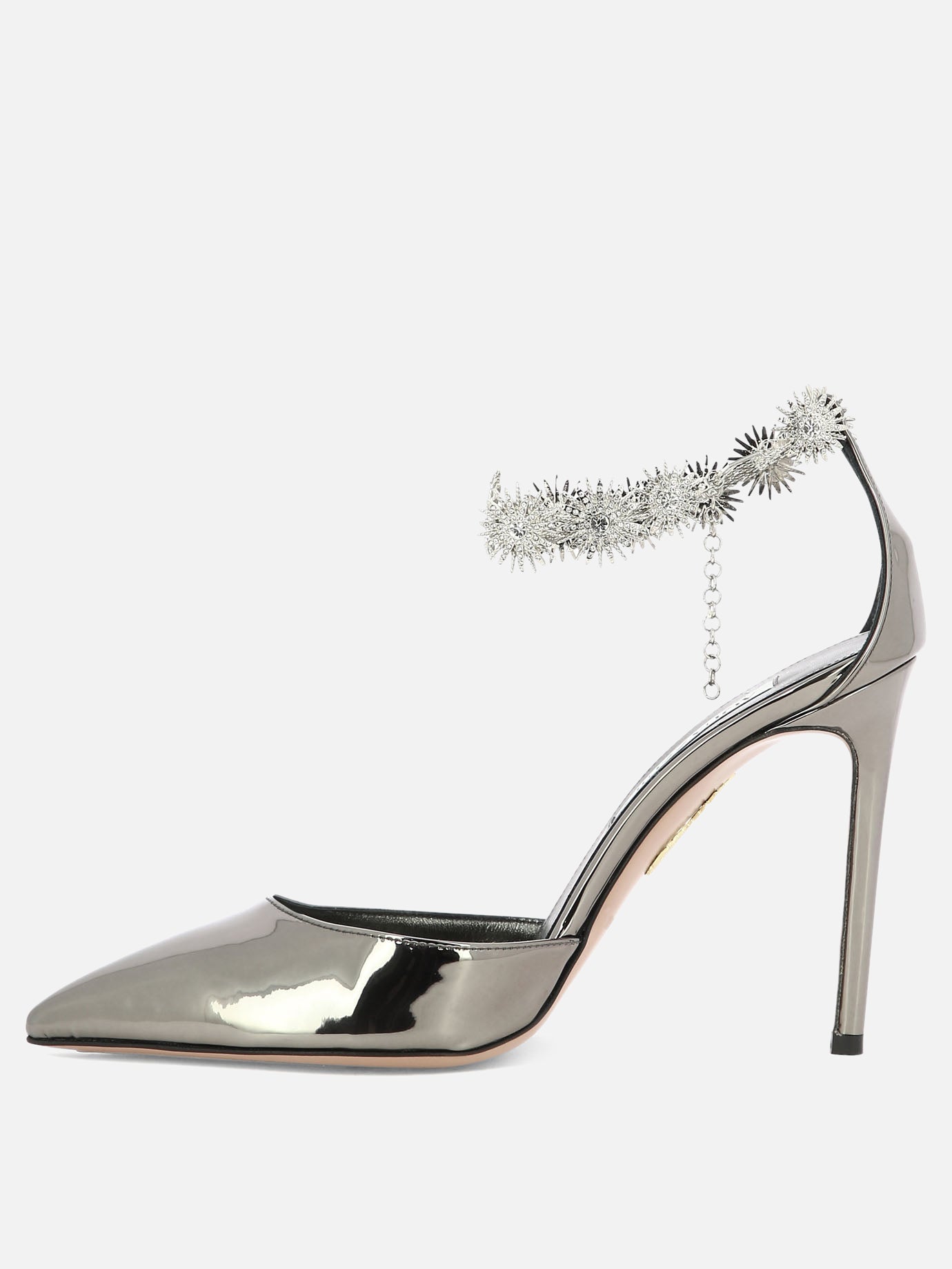 Pumps 100% synthetic leather - 100% leather  Silver - Aquazzura Women | PDP | VIETTI Online Store | Zoom-Modal_3
