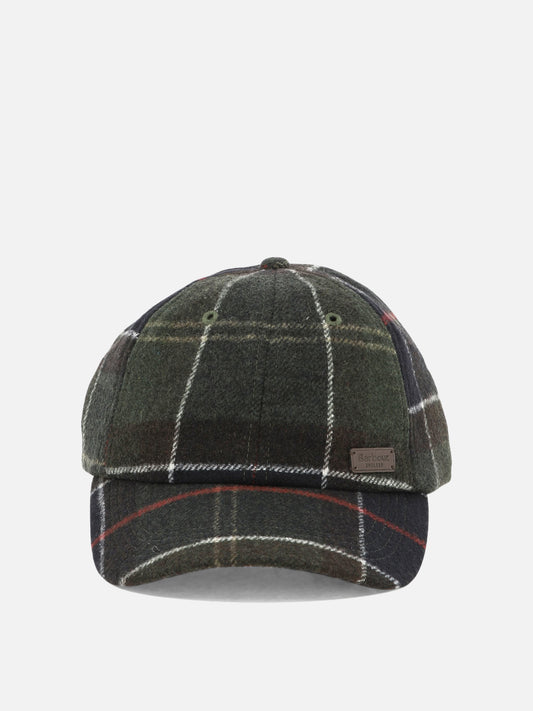 Baseball caps 65% poliestere 20% lana 10% acrilico 5% poliammide  Green - Barbour Men | PLP | VIETTI Online Store 
