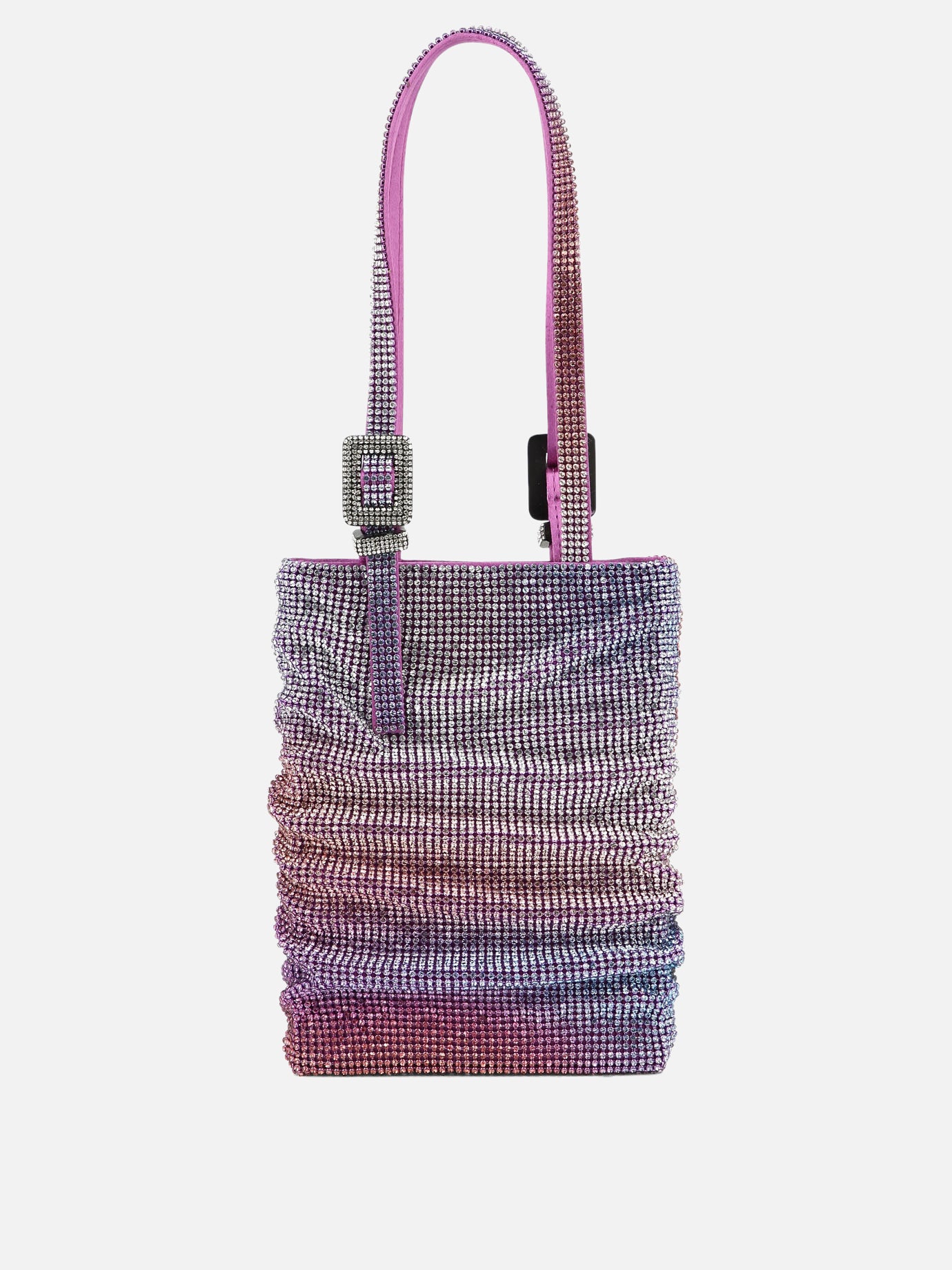 Small bags 100% aluminium mesh  Fuchsia - Benedetta Bruzziches Women | PDP | VIETTI Online Store | thumbnail