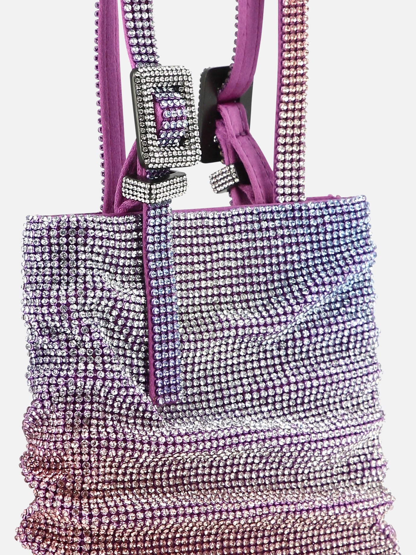 Small bags 100% aluminium mesh  Fuchsia - Benedetta Bruzziches Women | PDP | VIETTI Online Store | thumbnail_4