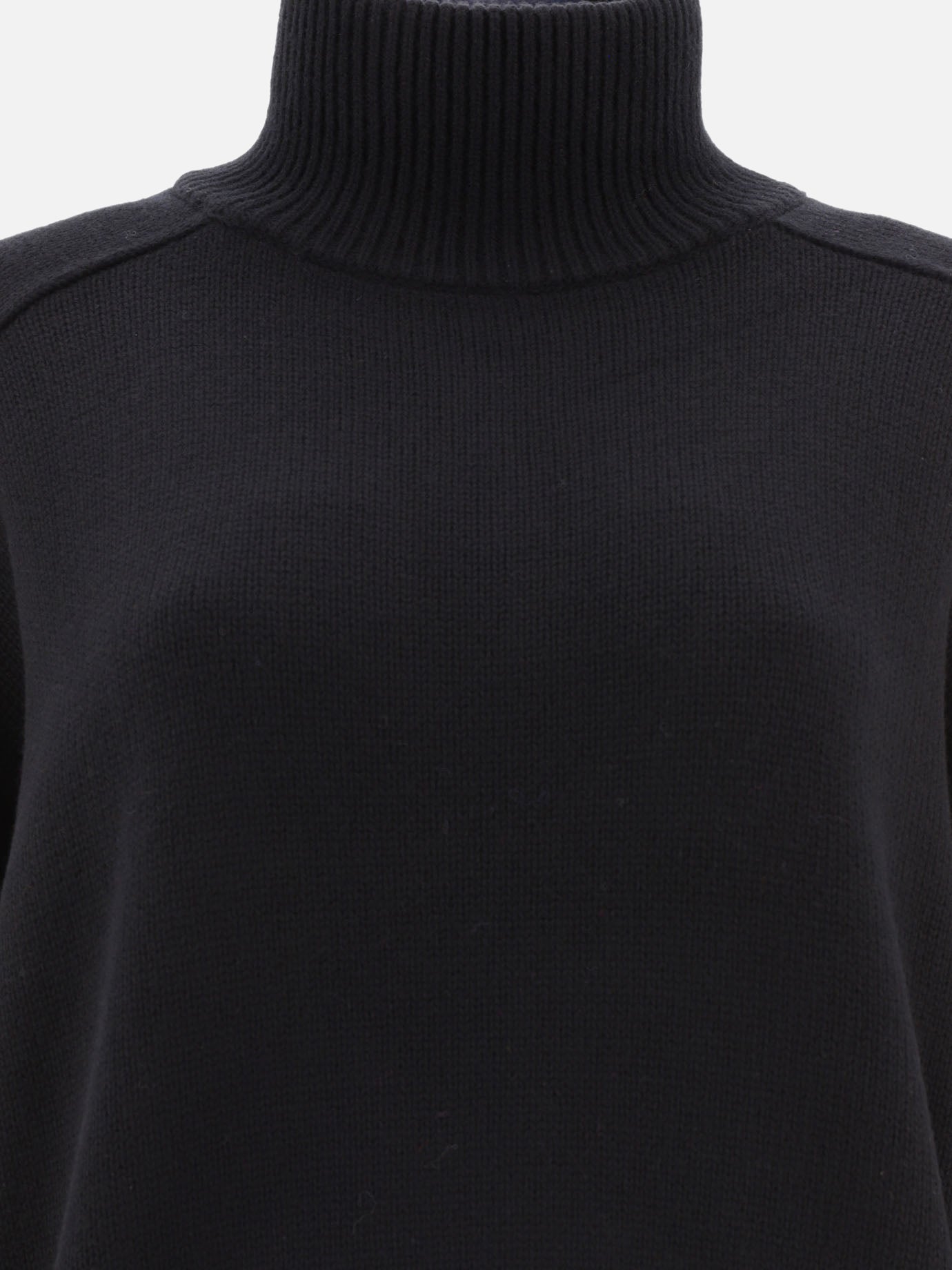 Turtleneck sweaters 100% lana merino  Black - Canada Goose Women | PDP | VIETTI Online Store | thumbnail_3