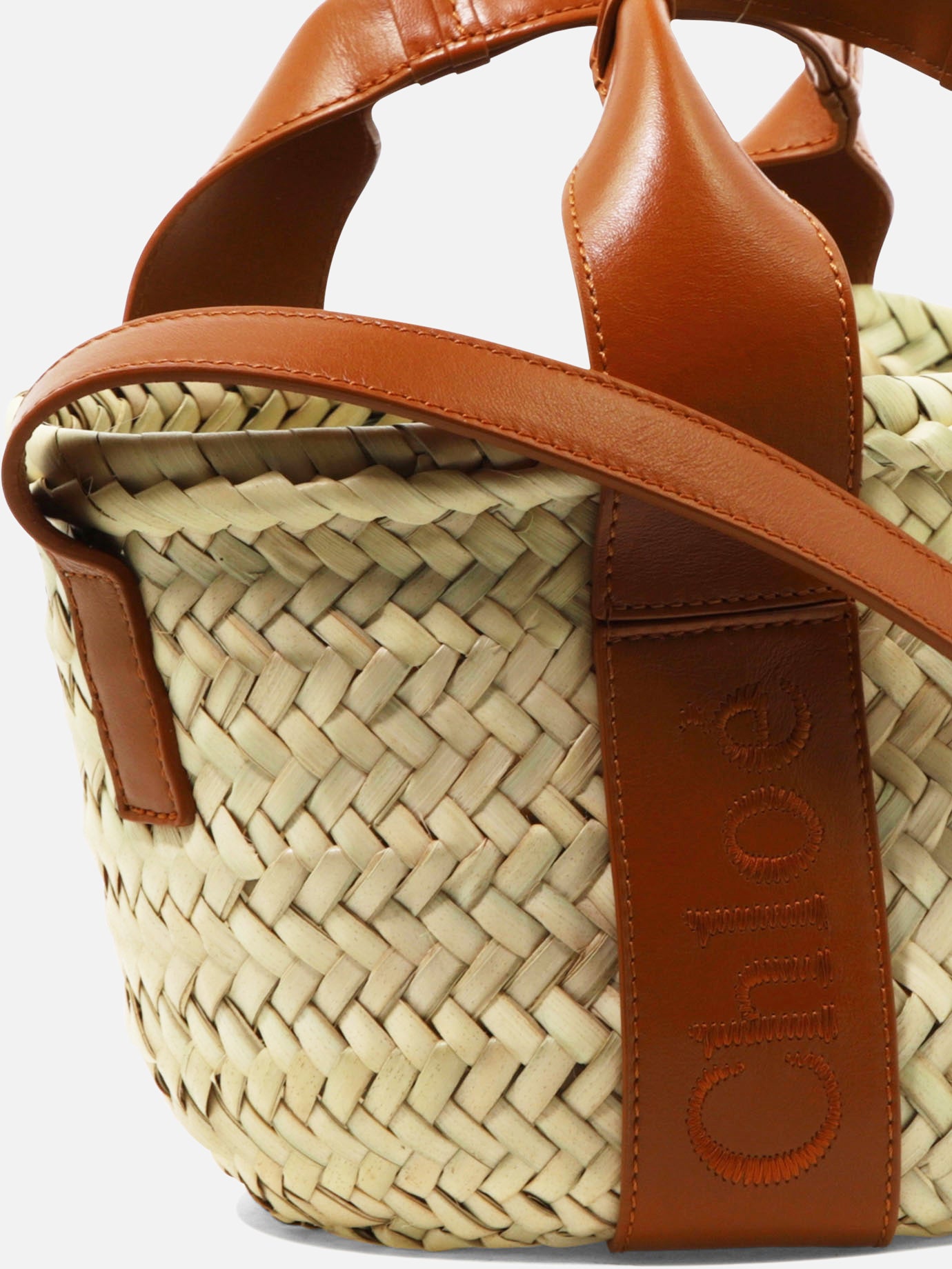 Small bags 70% rafia 30% pelle di vitello  Brown - Chloé Women | PDP | VIETTI Online Store | Zoom-Modal_4
