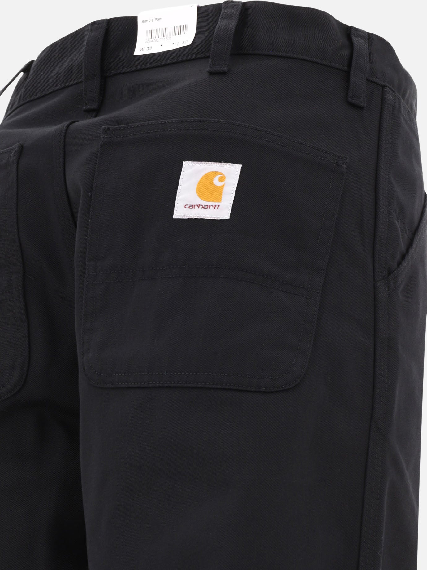 Leisure trousers 65% polyester 35% cotton  Black - Carhartt WIP Men | PDP | VIETTI Online Store | thumbnail_4