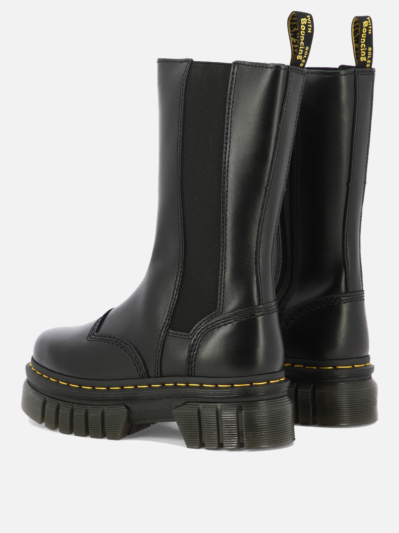 Knee-high 100% leather - 100% rubber  Black - Dr. Martens Women | PDP | VIETTI Online Store | thumbnail_4