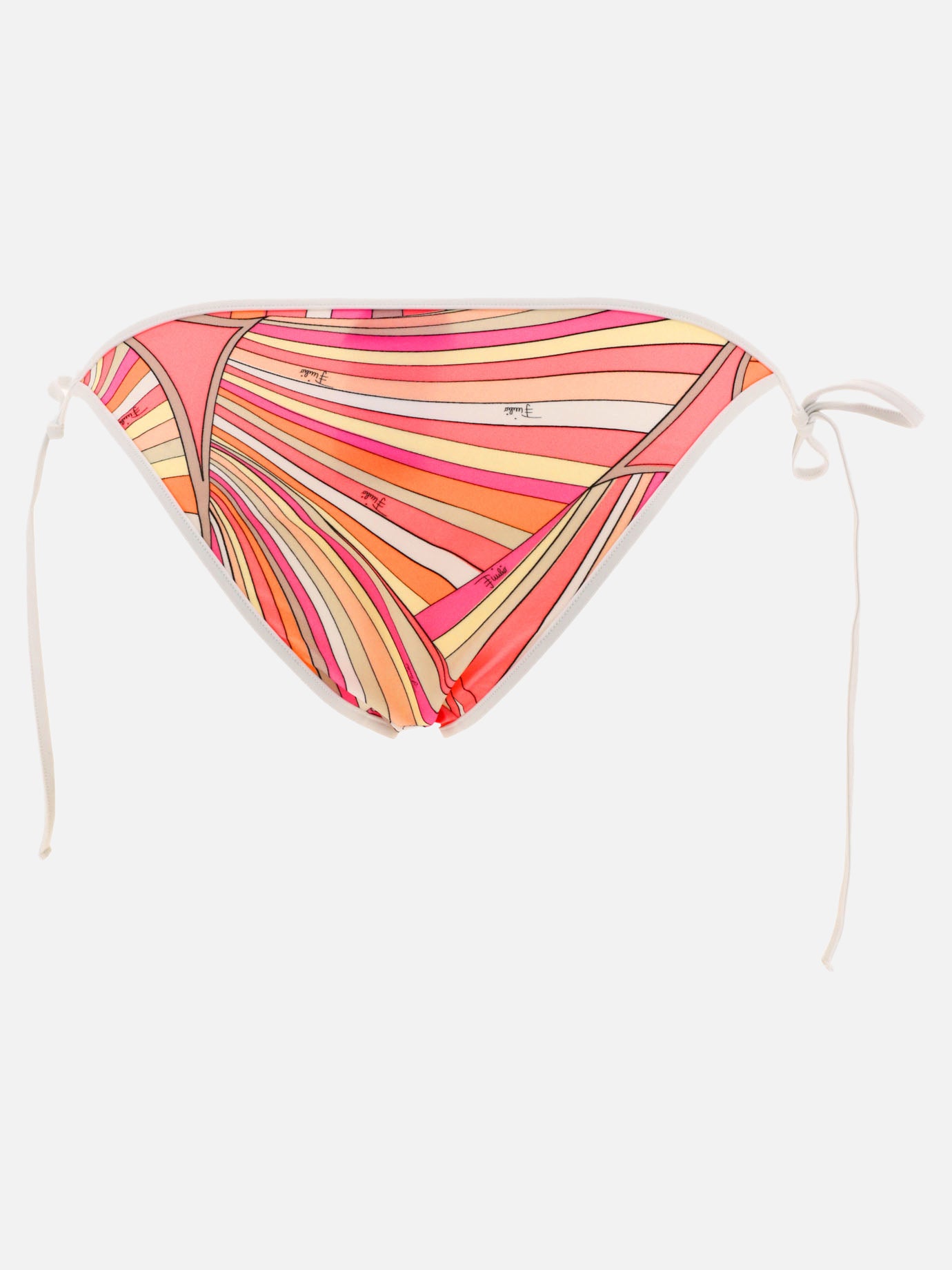 Slip bikini con stampa Iride