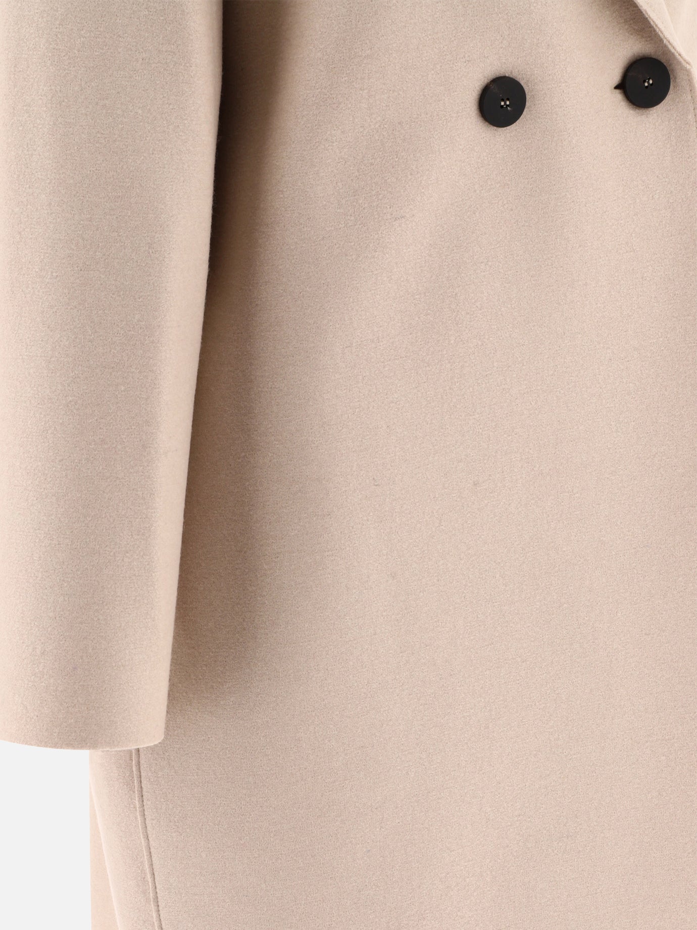 Long coats 100% virgin wool  Beige - Harris Wharf London Women | PDP | VIETTI Online Store | Zoom-Modal_4
