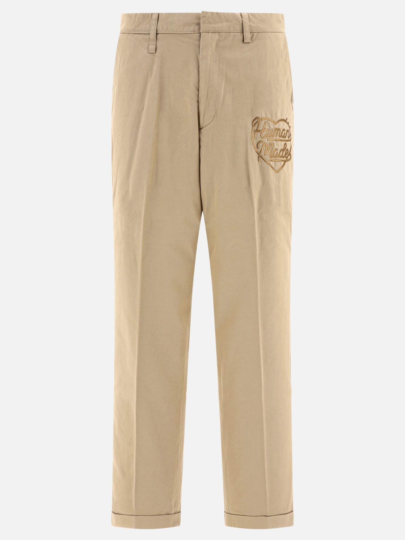 Leisure trousers 100% cotton  Beige - Human Made Men | PDP | VIETTI Online Store | thumbnail