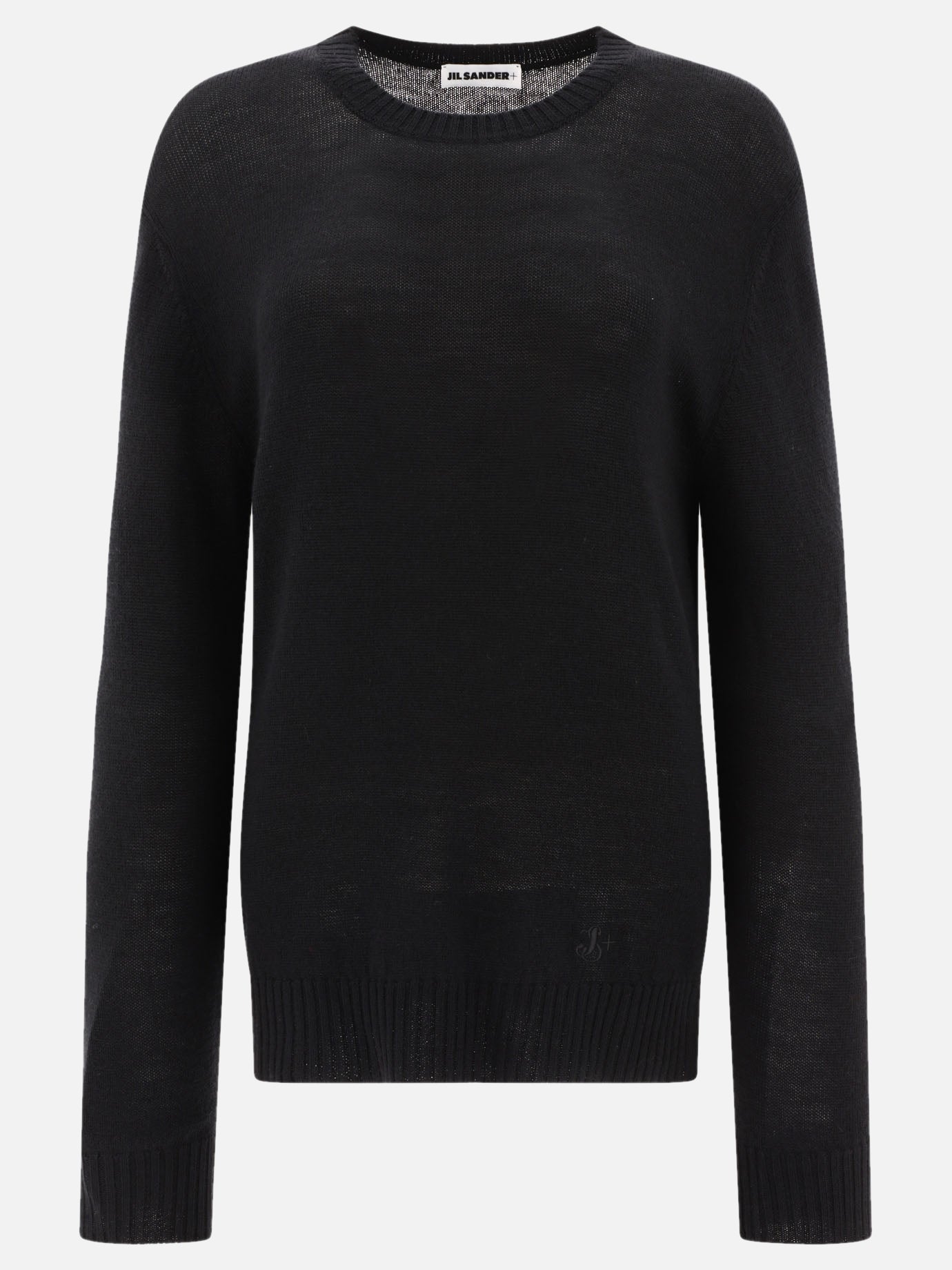 Crewneck sweaters 100% lana  Black - Jil Sander Women | PDP | VIETTI Online Store | Zoom-Modal
