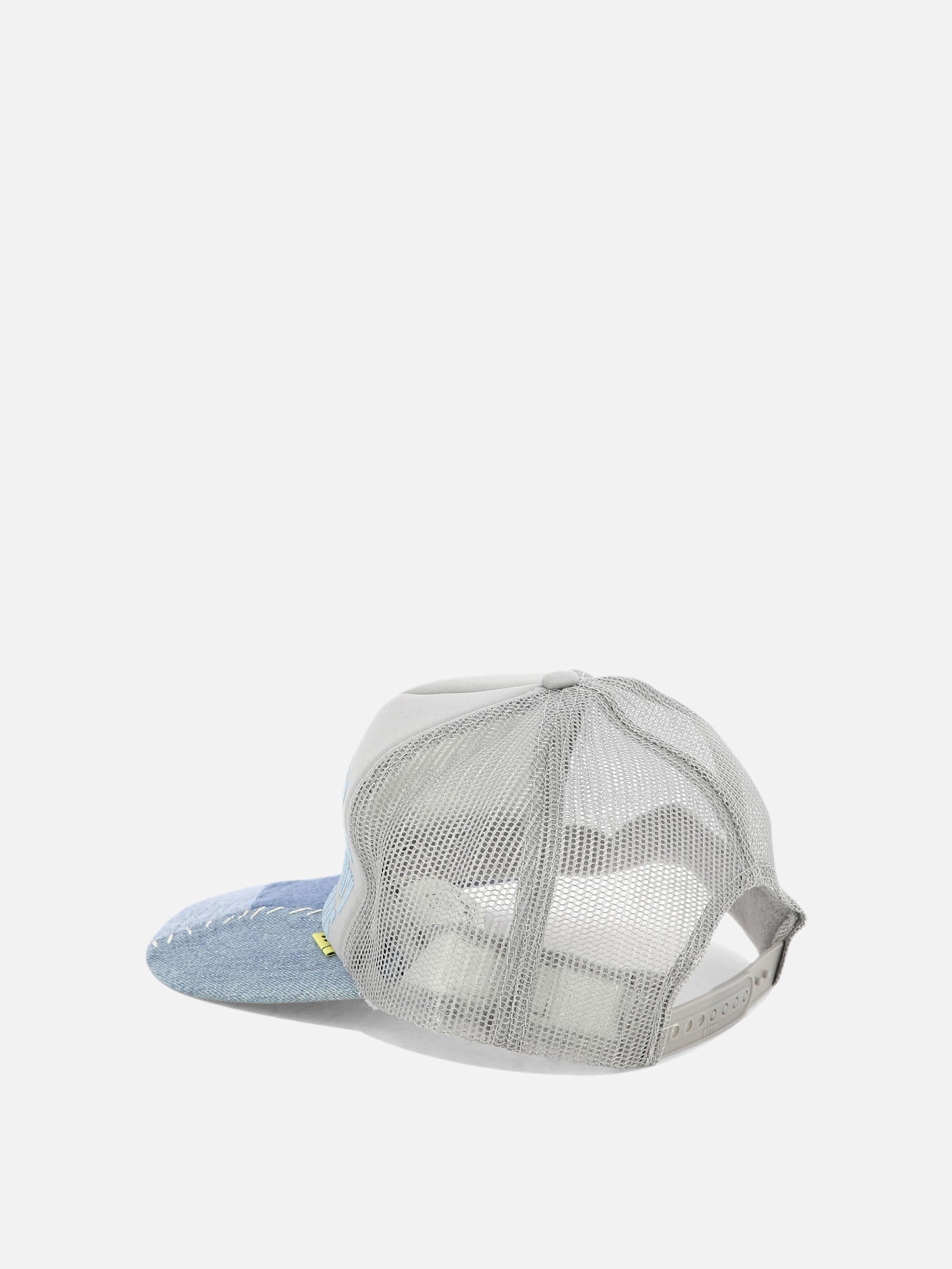 Trucker caps 100% poliestere  Grey - KAPITAL Men | PDP | VIETTI Online Store | Zoom-Modal_3
