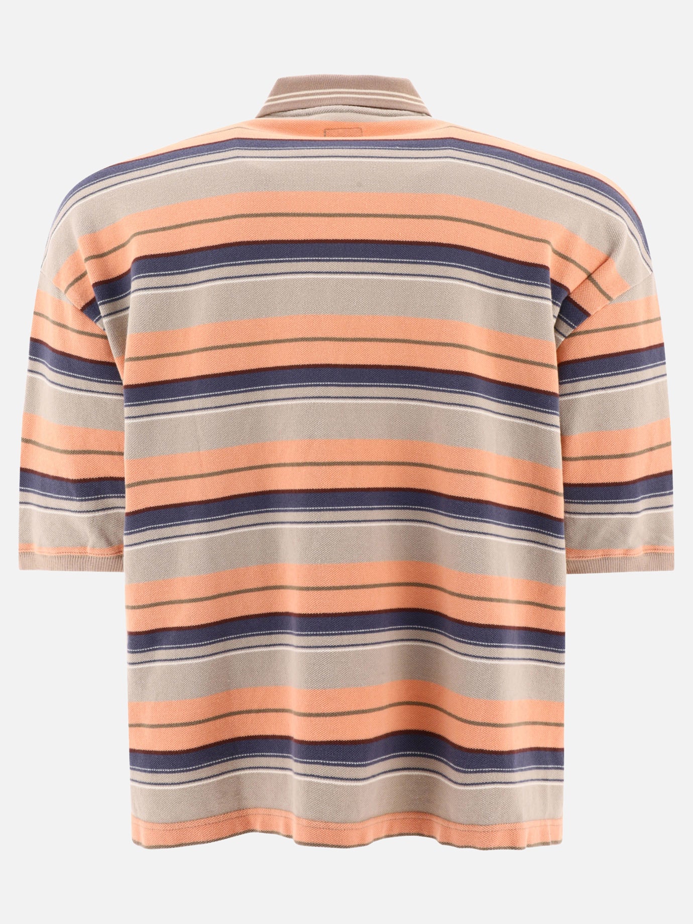 Polo shirts with buttons 100% cotone  Orange - KAPITAL Men | PDP | VIETTI Online Store | thumbnail_2