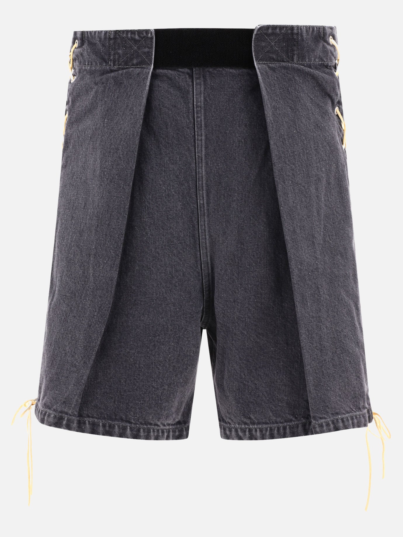 Formal shorts 100% cotone  Black - KAPITAL Men | PDP | VIETTI Online Store | thumbnail