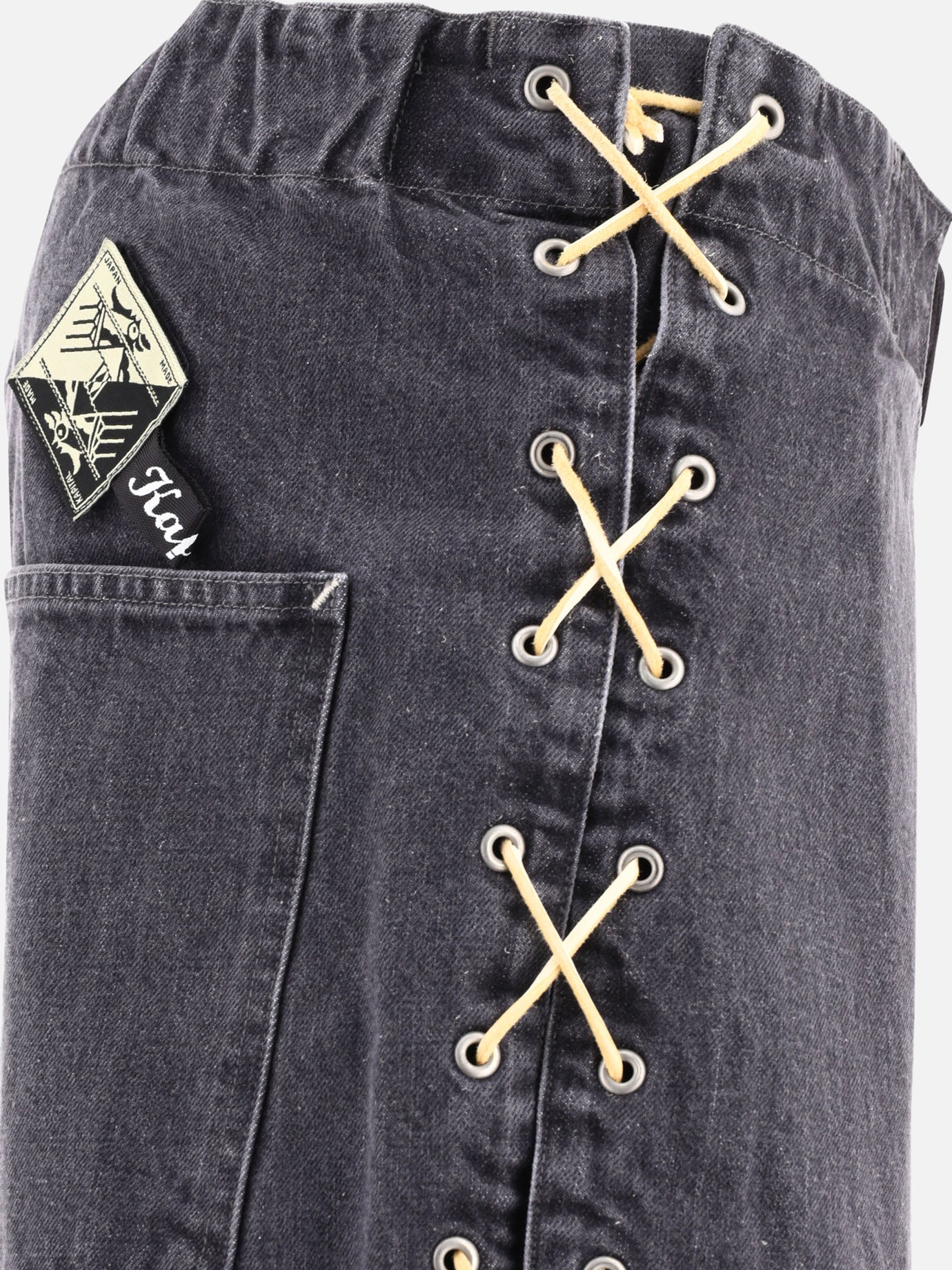 Formal shorts 100% cotone  Black - KAPITAL Men | PDP | VIETTI Online Store | thumbnail_4