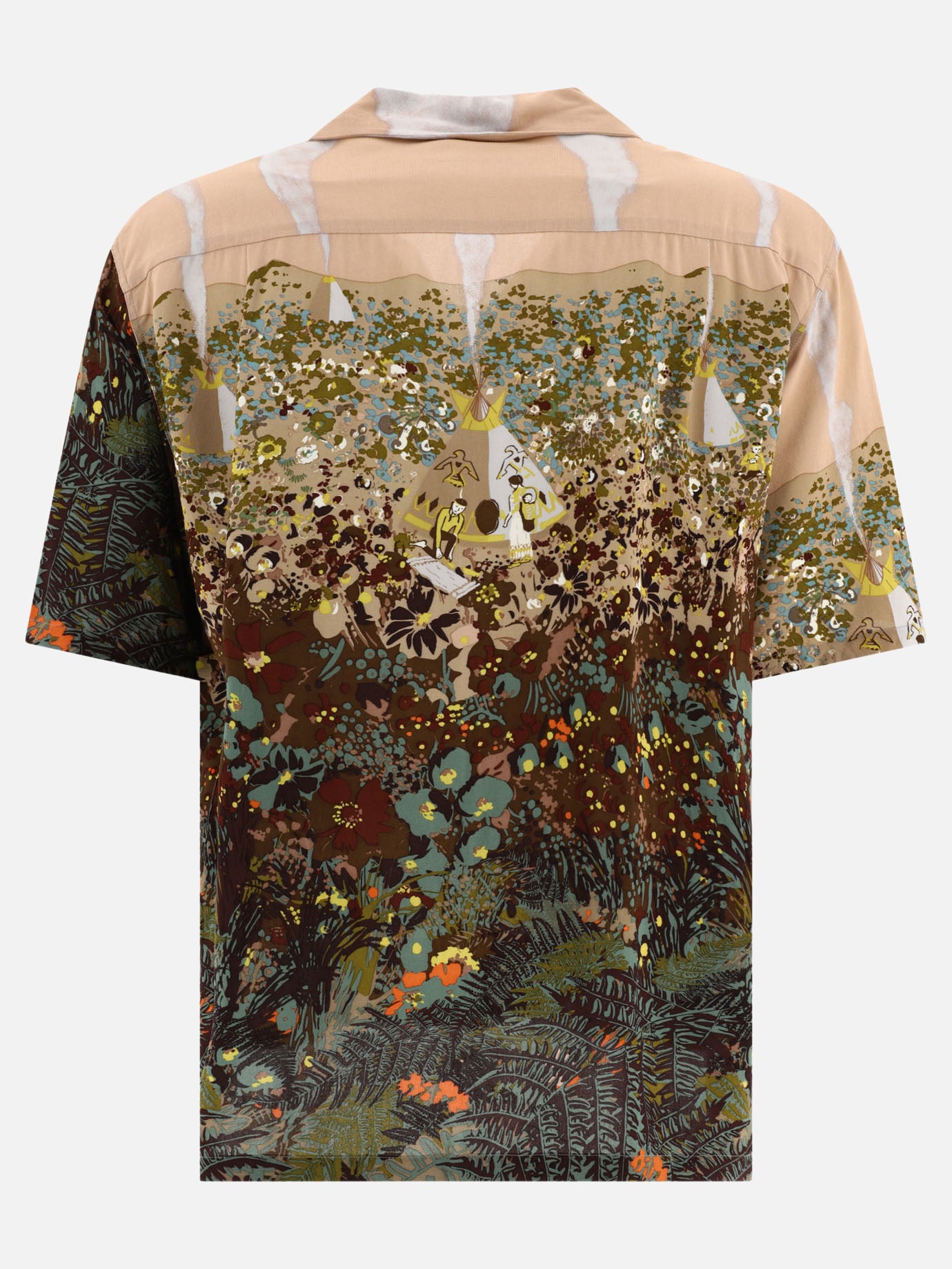 Casual shirts 100% rayon  Beige - KAPITAL Men | PDP | VIETTI Online Store | thumbnail_2