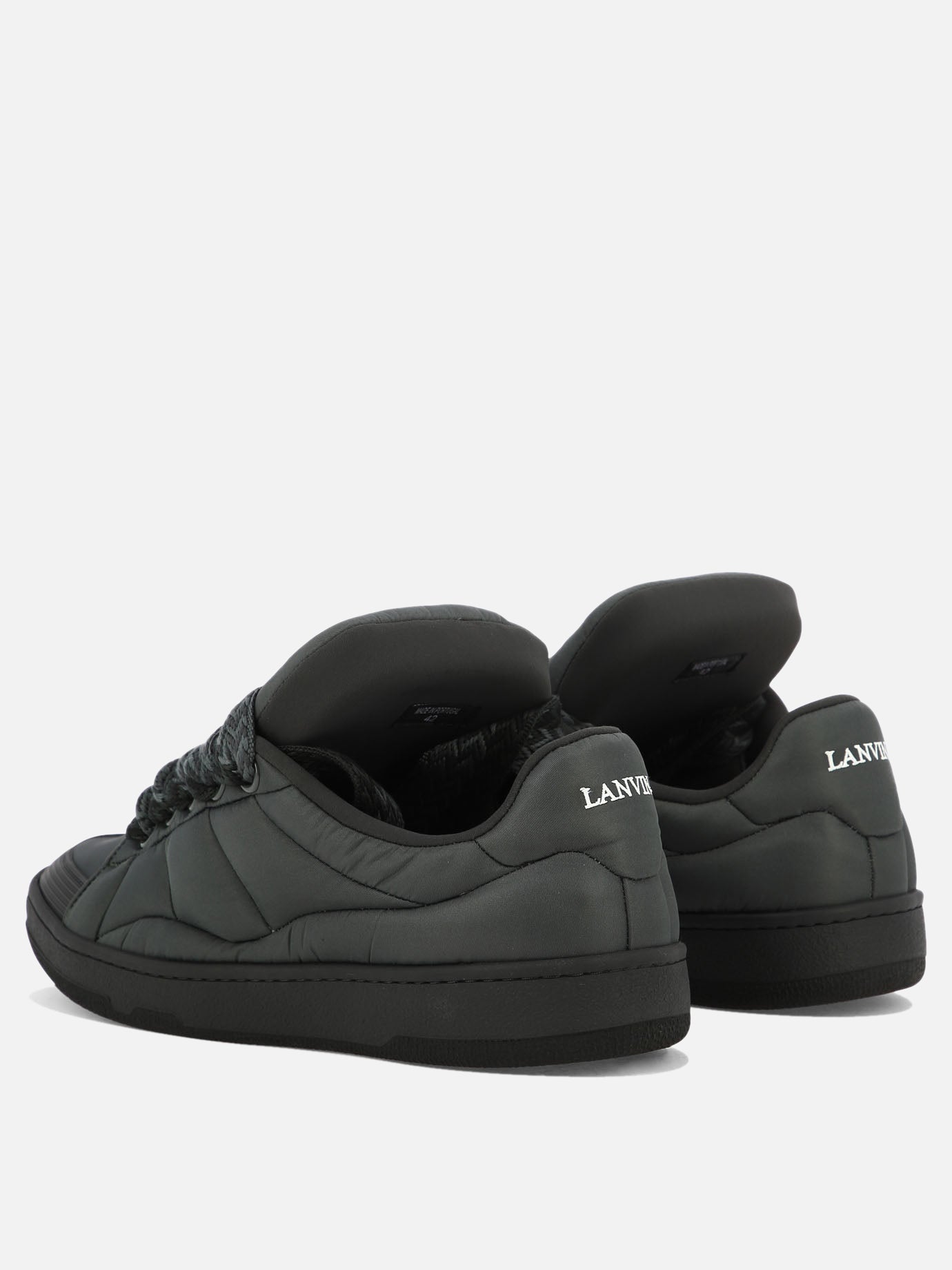 Low top sneakers 100% poliammide - 100% gomma  Grey - Lanvin Men | PDP | VIETTI Online Store | Zoom-Modal_4
