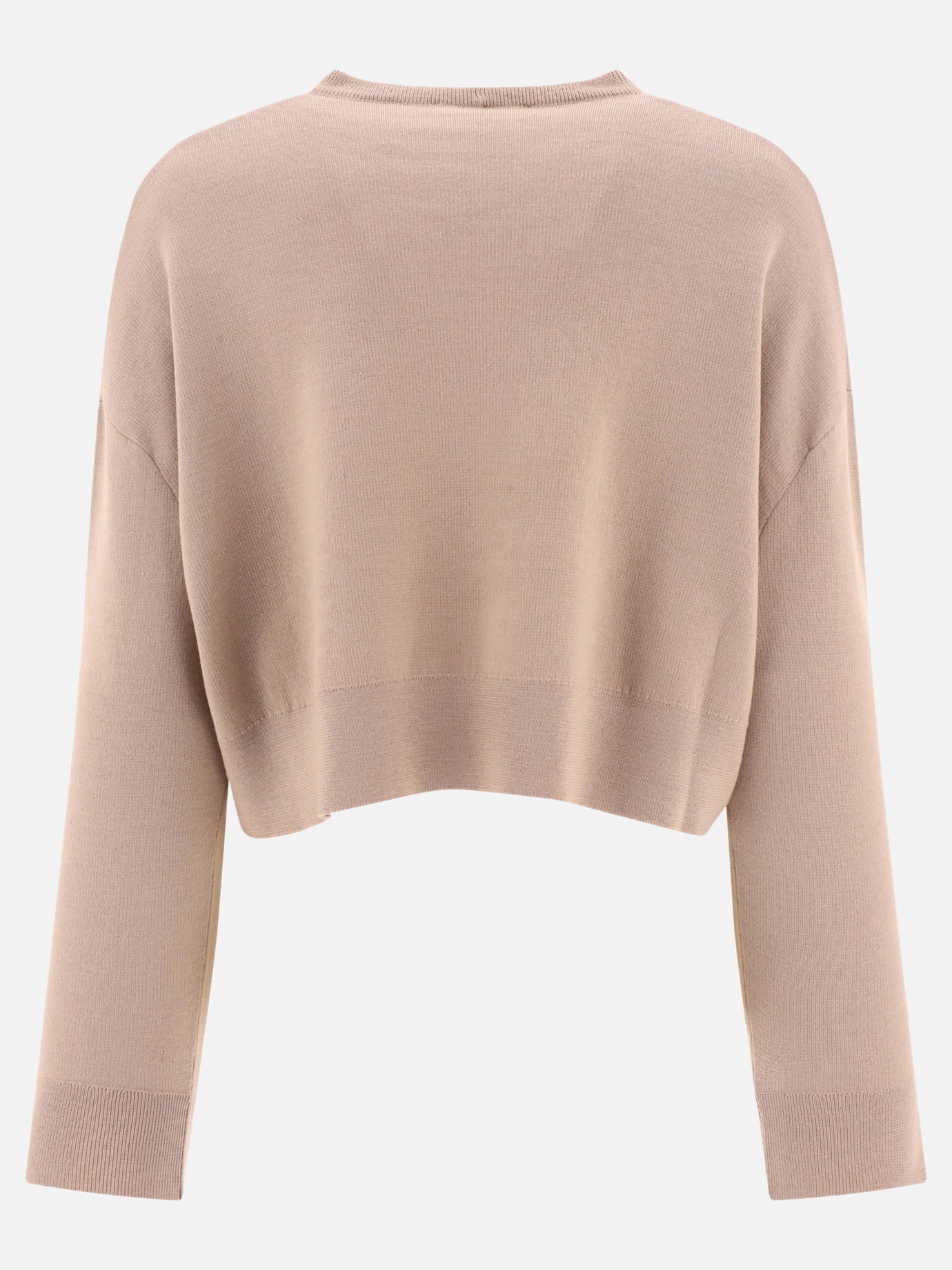 Crewneck sweaters 100% lana vergine  Beige - Max Mara Women | PDP | VIETTI Online Store | Zoom-Modal_2

