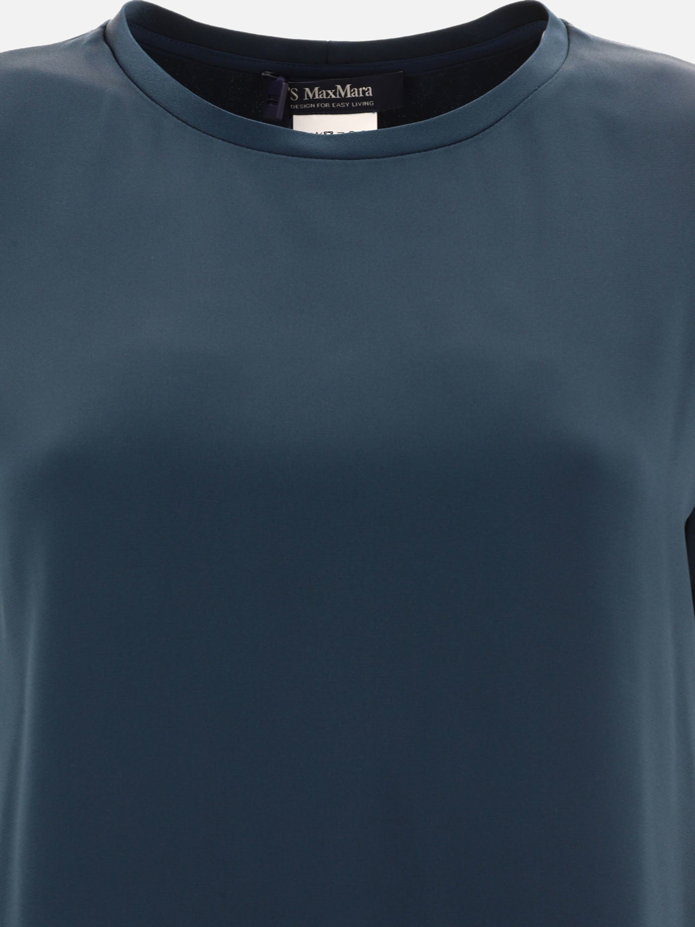 Crewneck t-shirts 2391660139600  Blue - Max Mara S Women | PDP | VIETTI Online Store | Zoom-Modal_3

