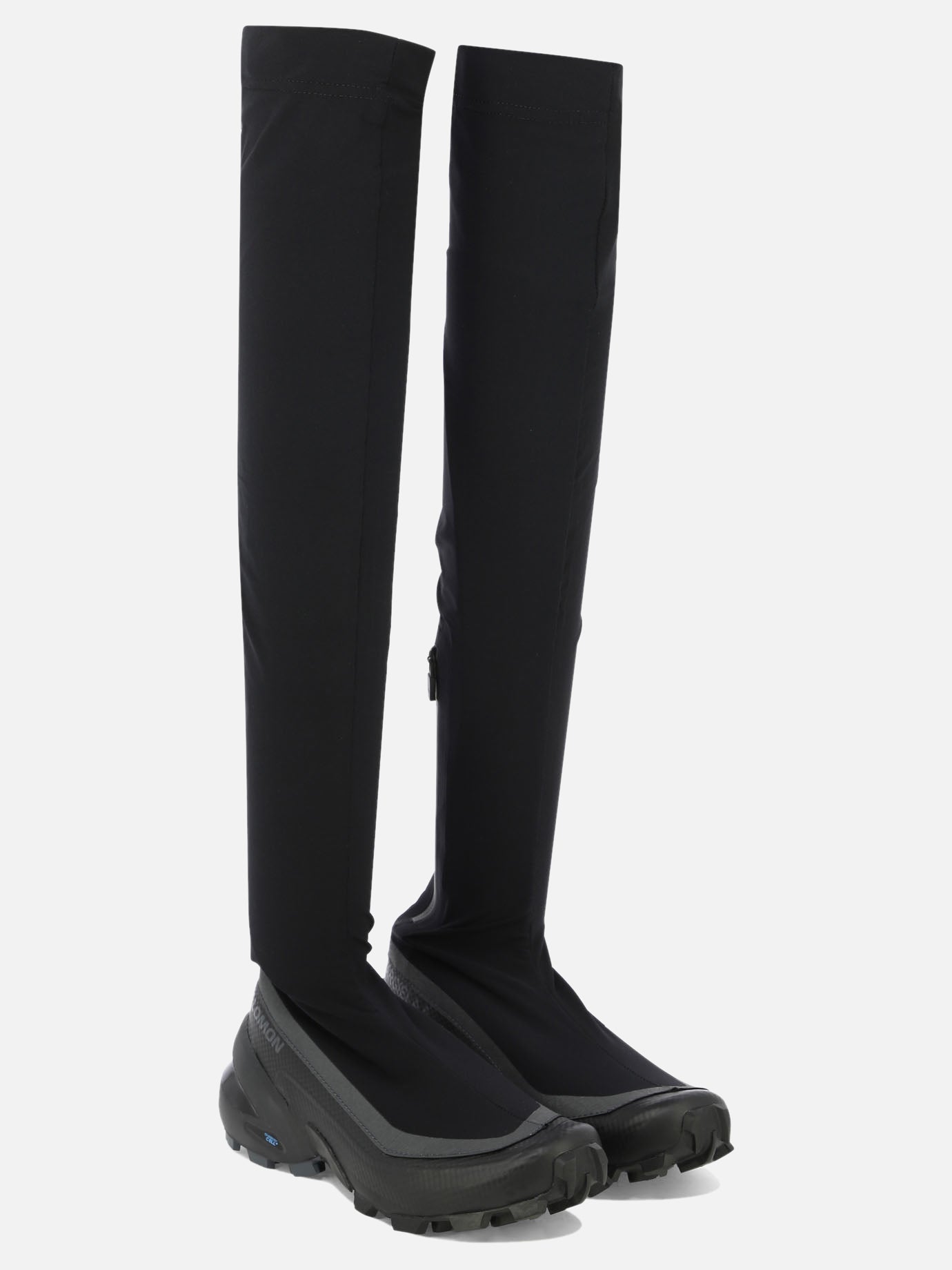 Over the knee 100% lycra - 100% rubber  Black - MM6 Maison Margiela Women | PDP | VIETTI Online Store | thumbnail_2