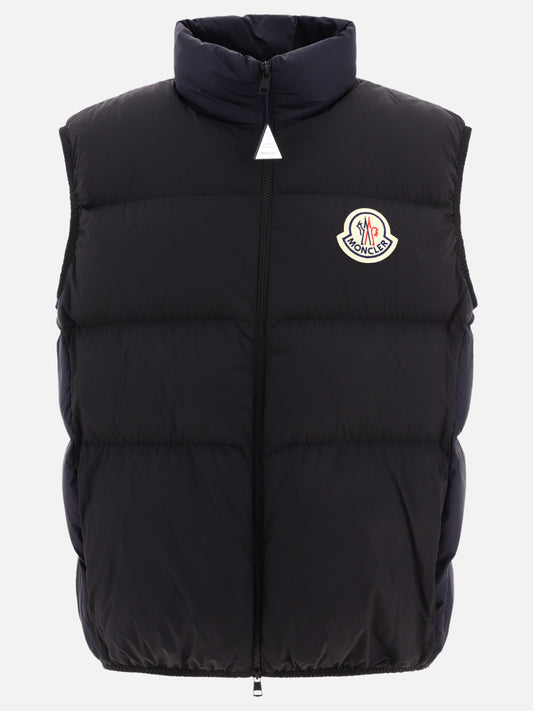 Vest jackets 100% poliammide - Imbottitura: piumino e piuma  Black - Moncler Men | PLP | VIETTI Online Store 
