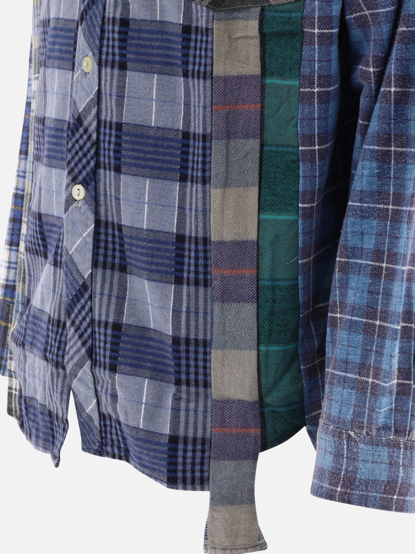 Casual shirts 100% cotton  Blue - Needles Men | PDP | VIETTI Online Store | thumbnail_4