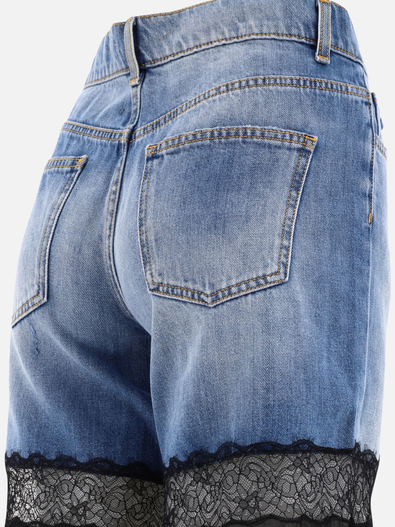 Straight-leg jeans 100% cotton  Black - Nensi Dojaka Women | PDP | VIETTI Online Store | Zoom-Modal_4
