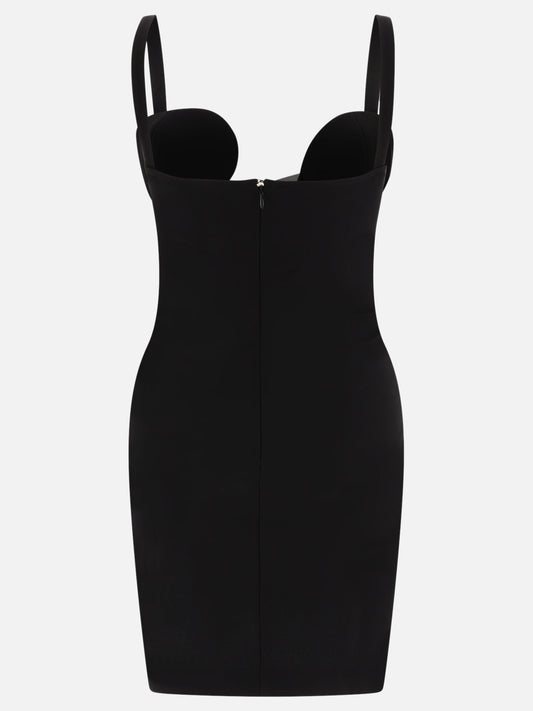 Mini dresses 83% viscose 12% polyester 5% elastane  Black - Nensi Dojaka Women | PLP | VIETTI Online Store | 2
