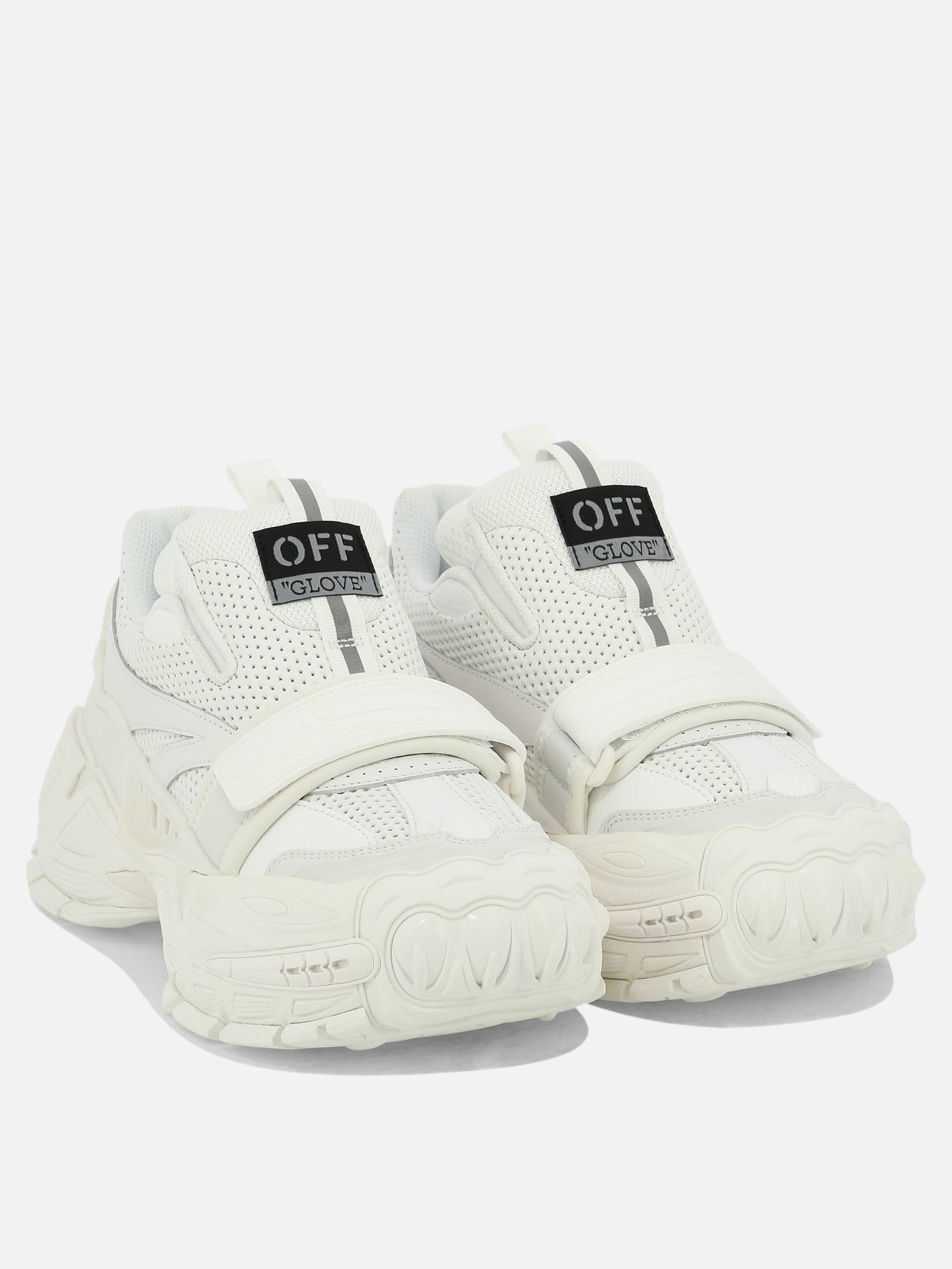 Low top sneakers 100% polyester - 100% rubber  White - Off-White Women | PDP | VIETTI Online Store | Zoom-Modal_2
