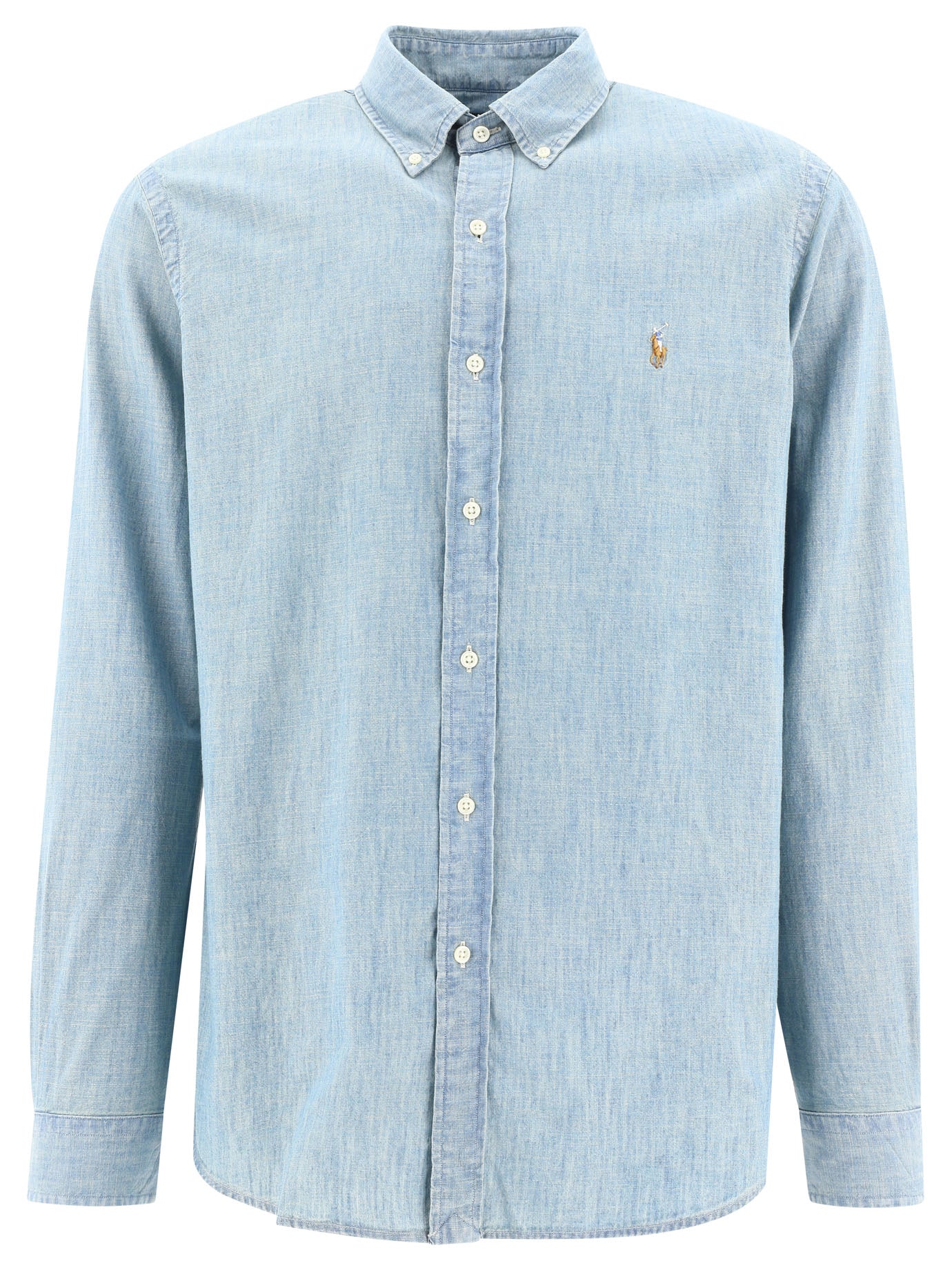 Casual shirts Solid colour  Light blue - Polo Ralph Lauren Men | PDP | VIETTI Online Store | thumbnail