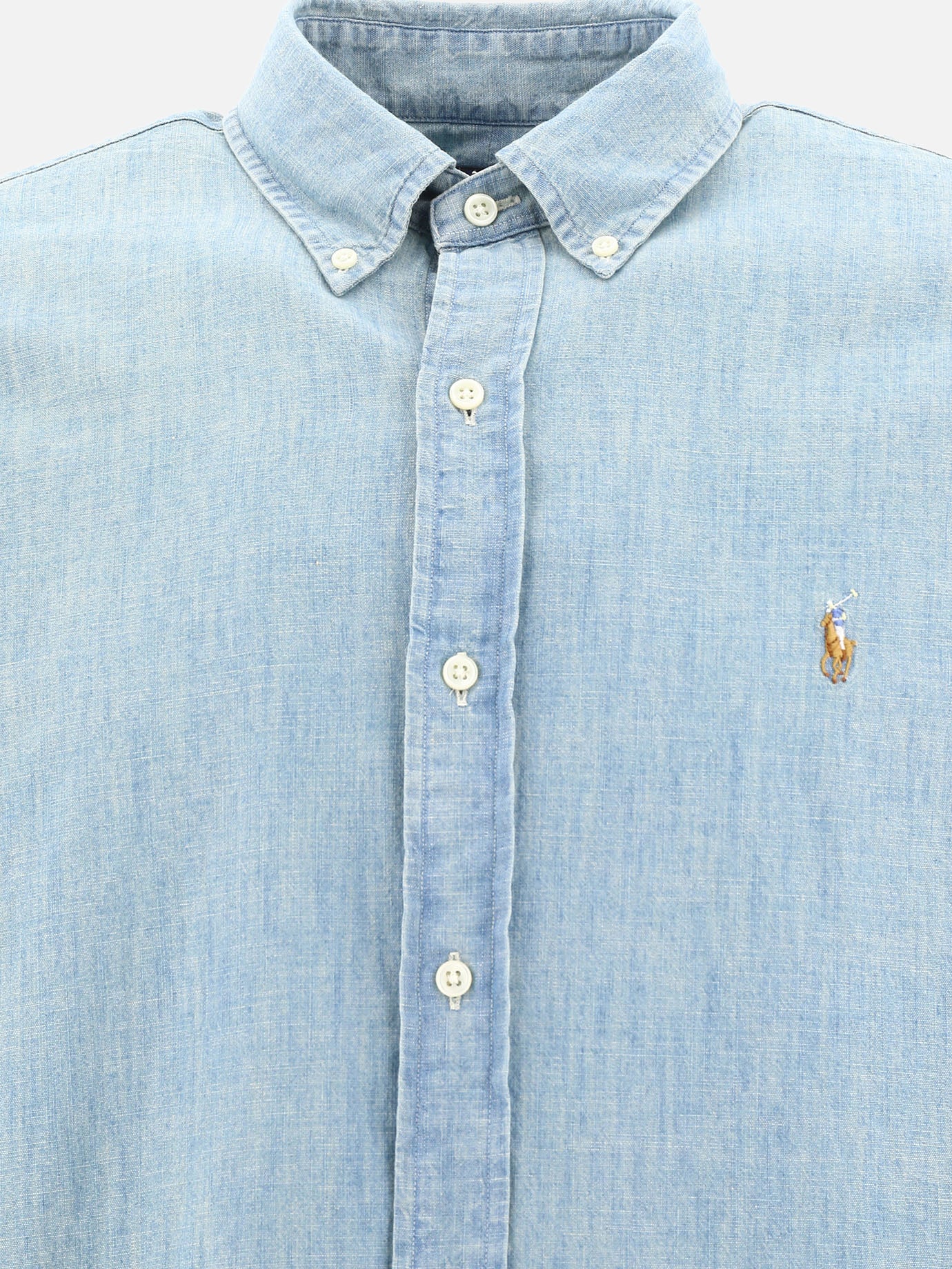 "Pony" light denim shirt