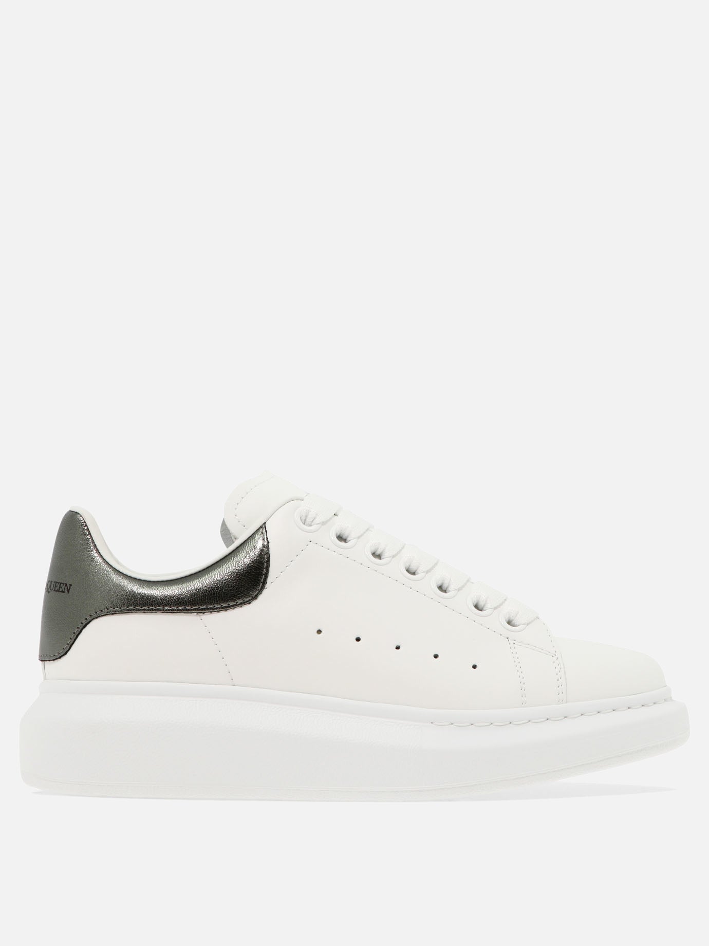 Low top sneakers 100% leather - 100% rubber  White - Alexander McQueen Women | PDP | VIETTI Online Store | thumbnail