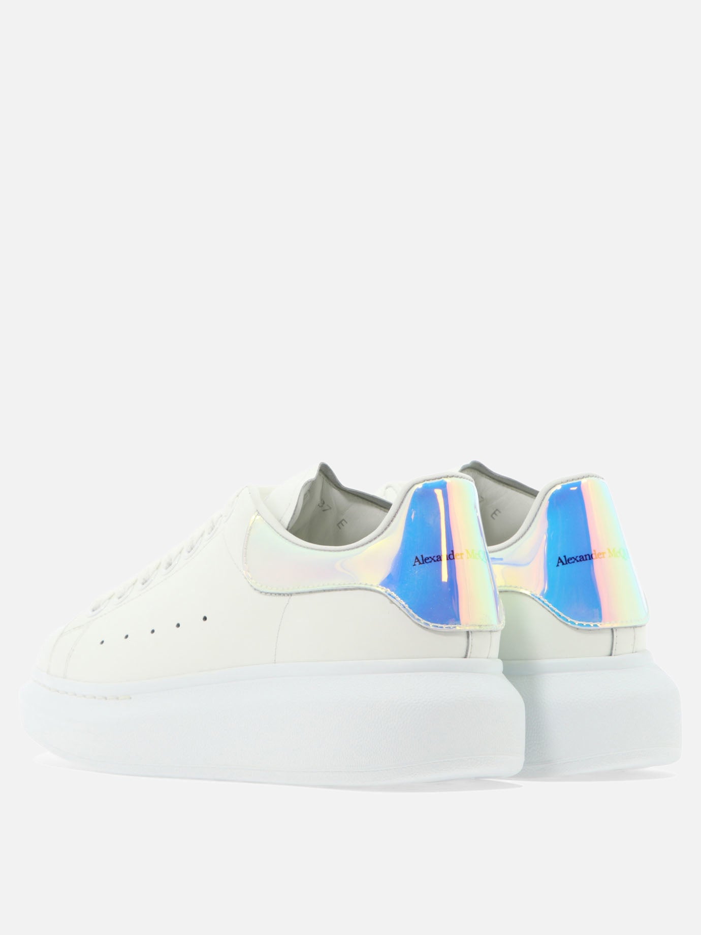 Low top sneakers 100% calf leather - 100% rubber  White - Alexander McQueen Women | PDP | VIETTI Online Store | thumbnail_4