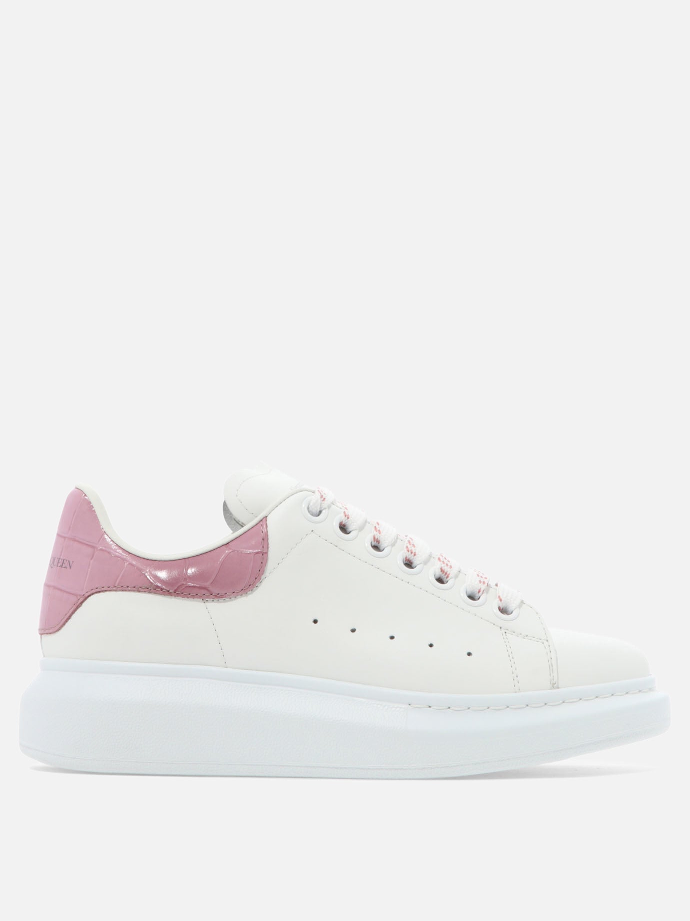 Low top sneakers 100% leather - 100% rubber  White - Alexander McQueen Women | PDP | VIETTI Online Store | Zoom-Modal
