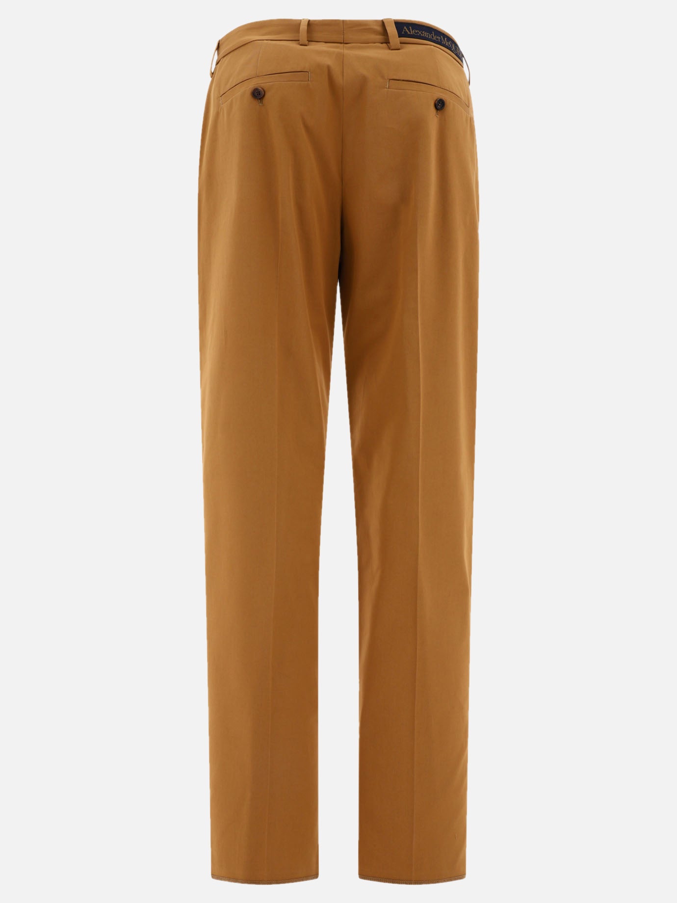 Tailored trousers with back logo