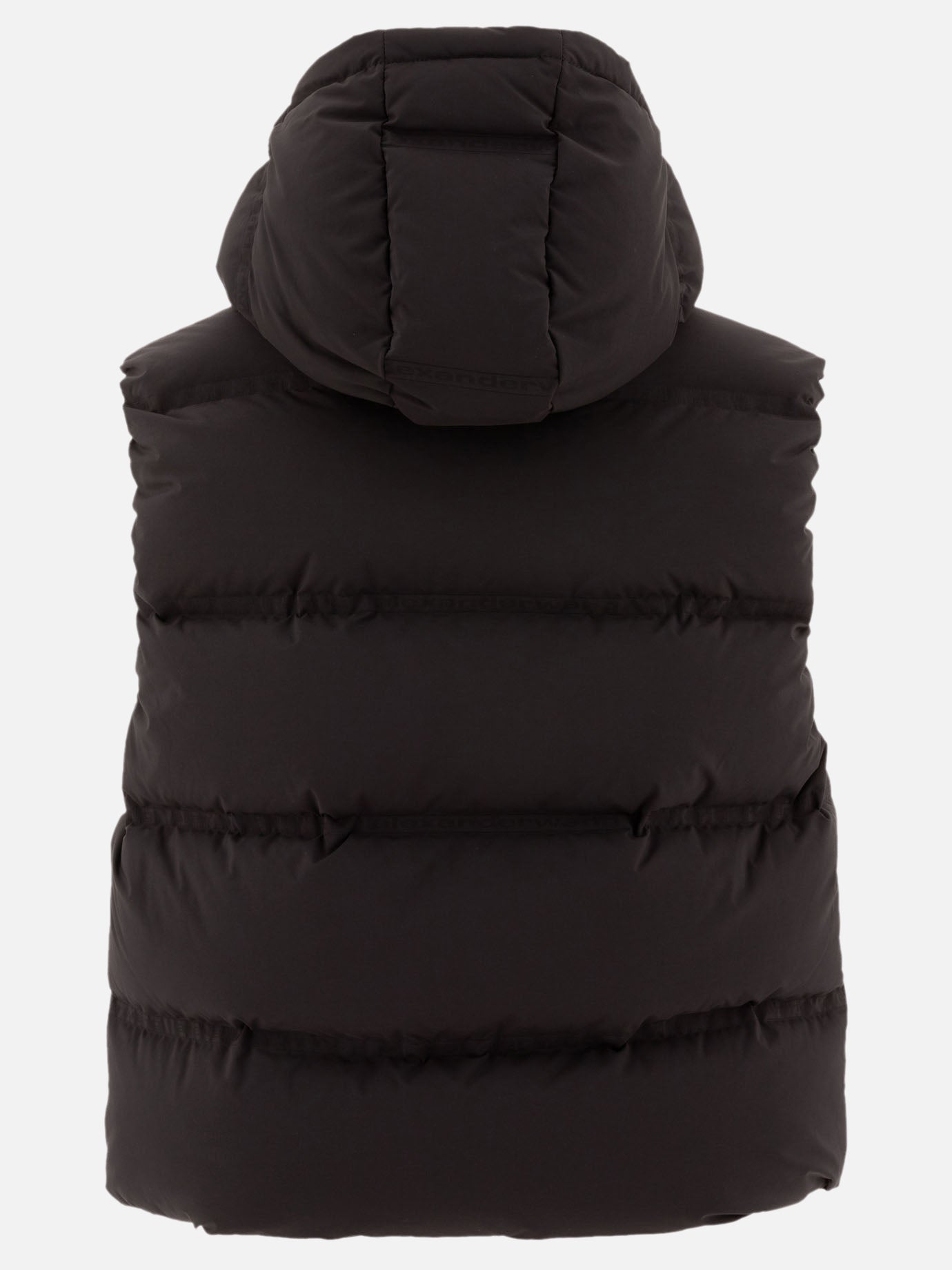 Alexander Wang Down vest with logo Black