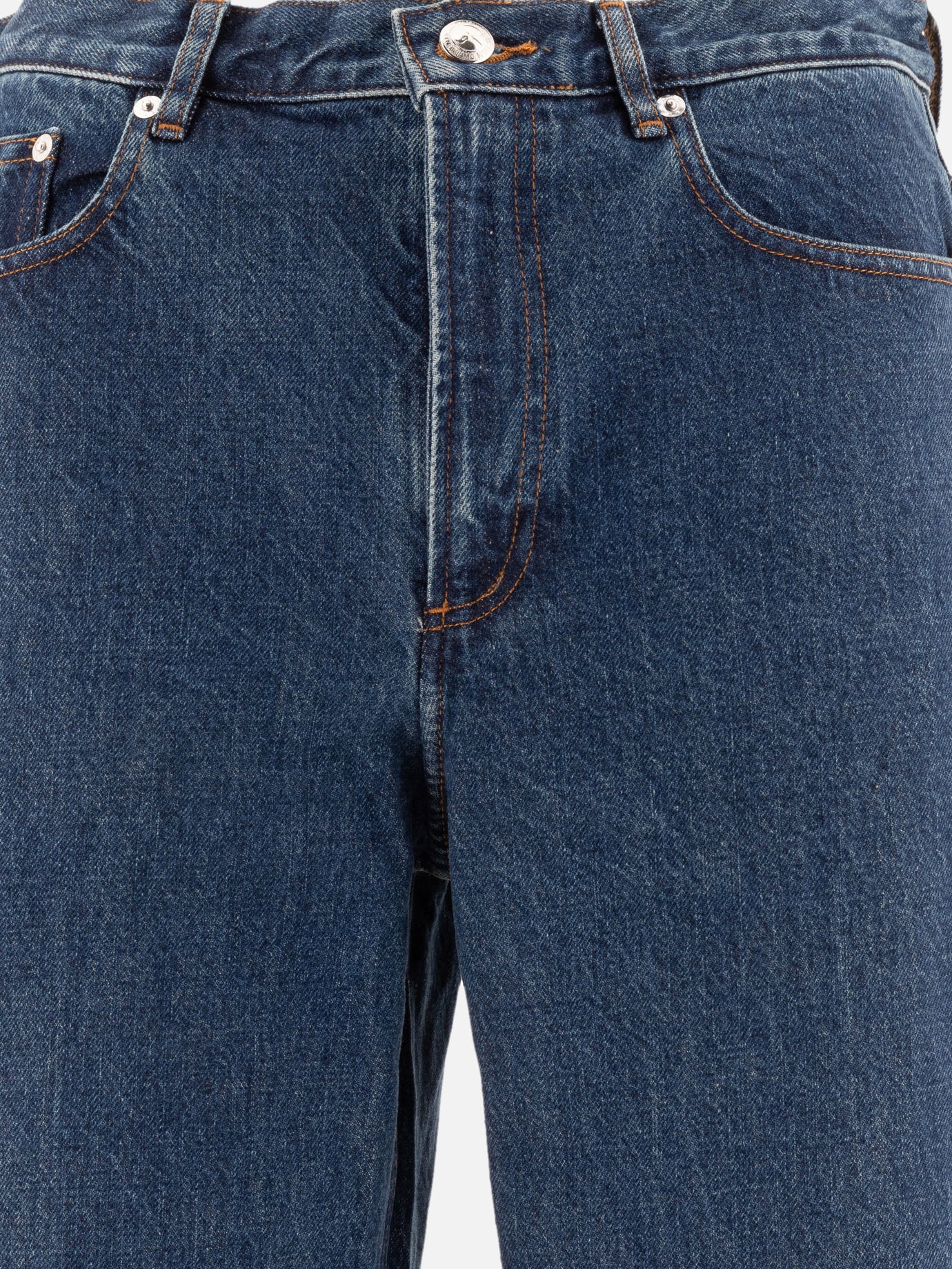 Straight-leg jeans Solid colour  Blue - A.P.C. Men | PDP | VIETTI Online Store | Zoom-Modal_3
