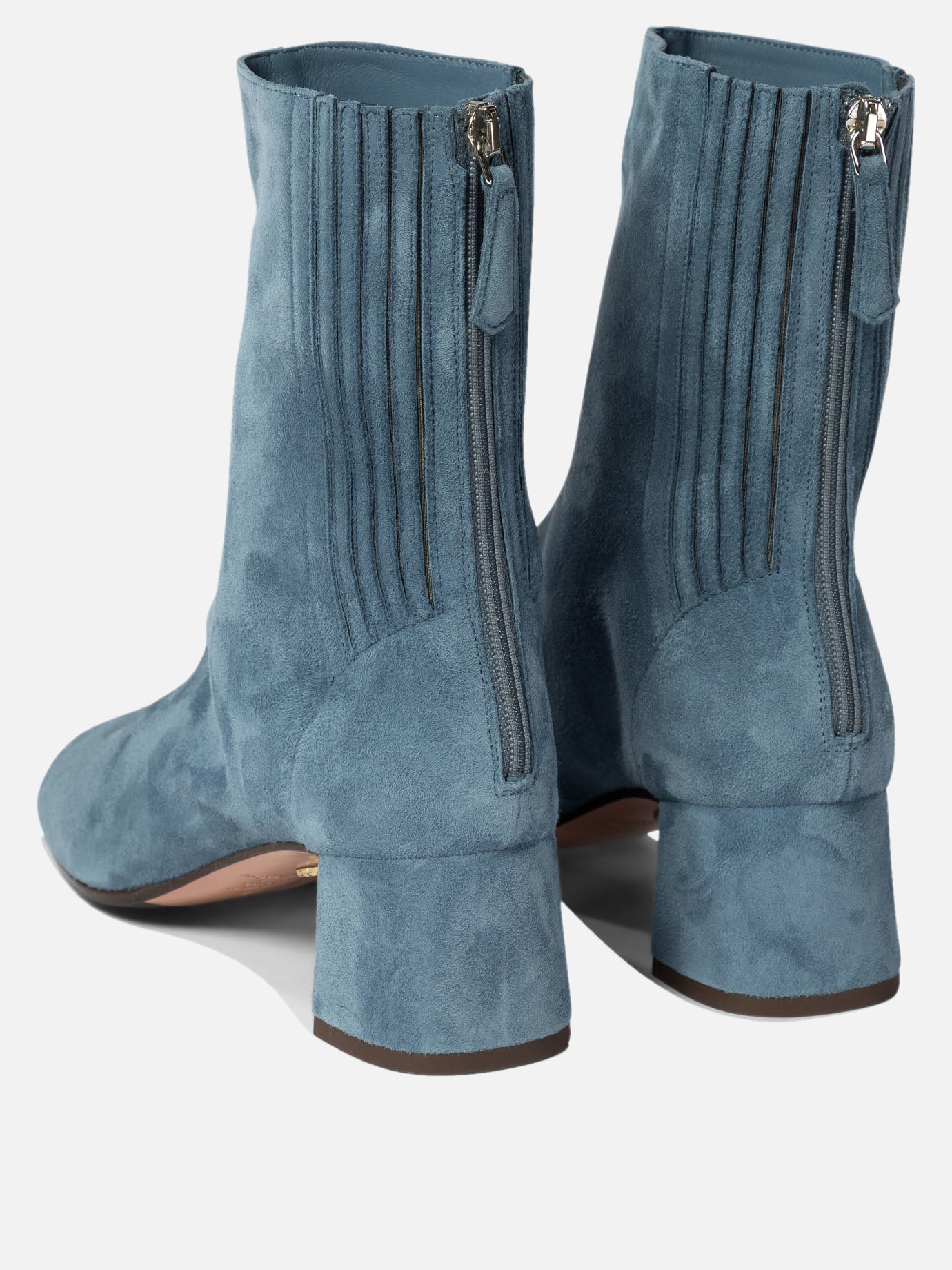 Aquazzura "Saint Honoré" ankle boots Light blue