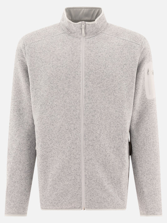 "Covert" zippered sweatshirt